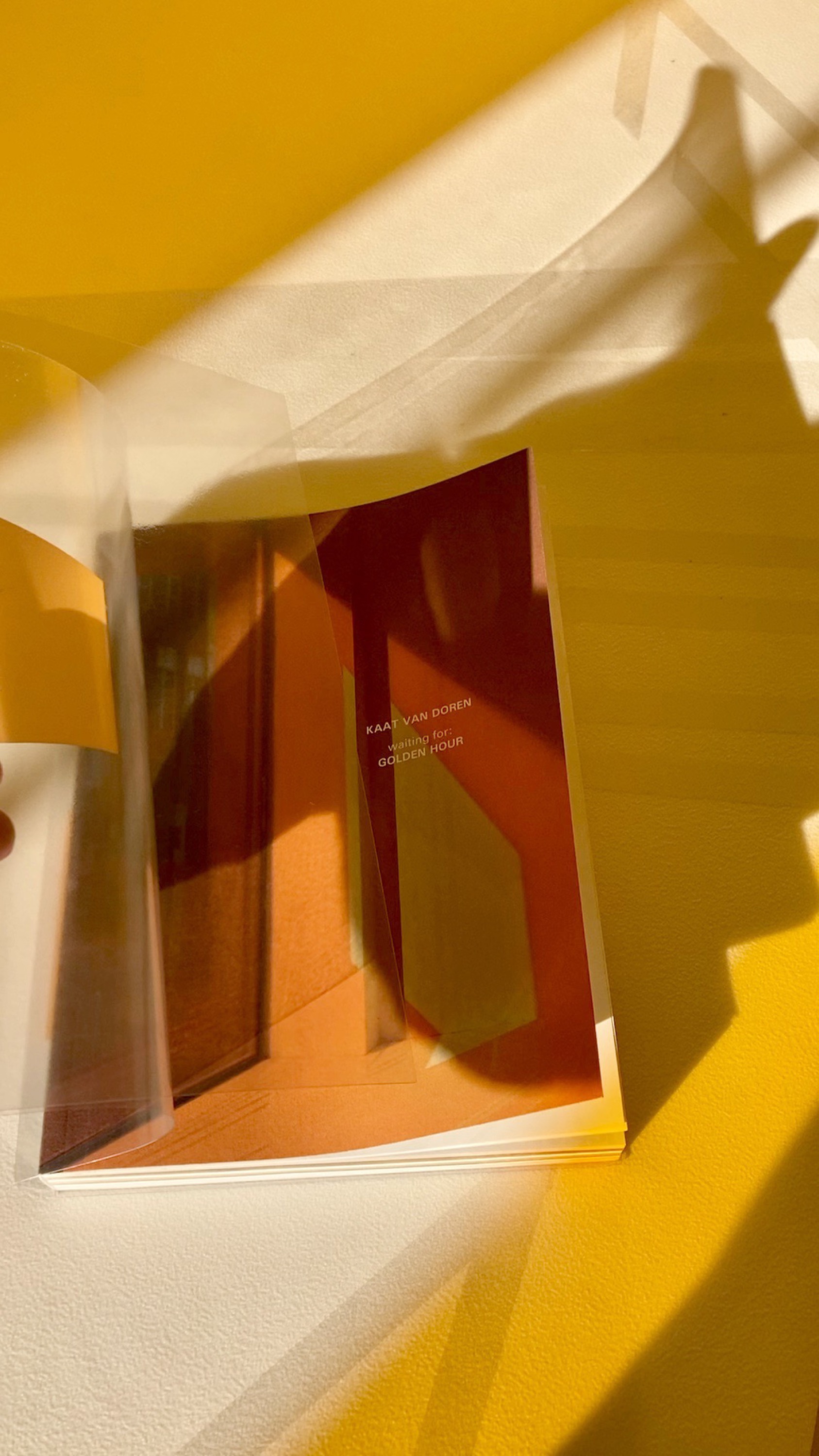 Kaat Van Doren,  waiting for: GOLDEN HOUR , Stockmans Art Books, 2022