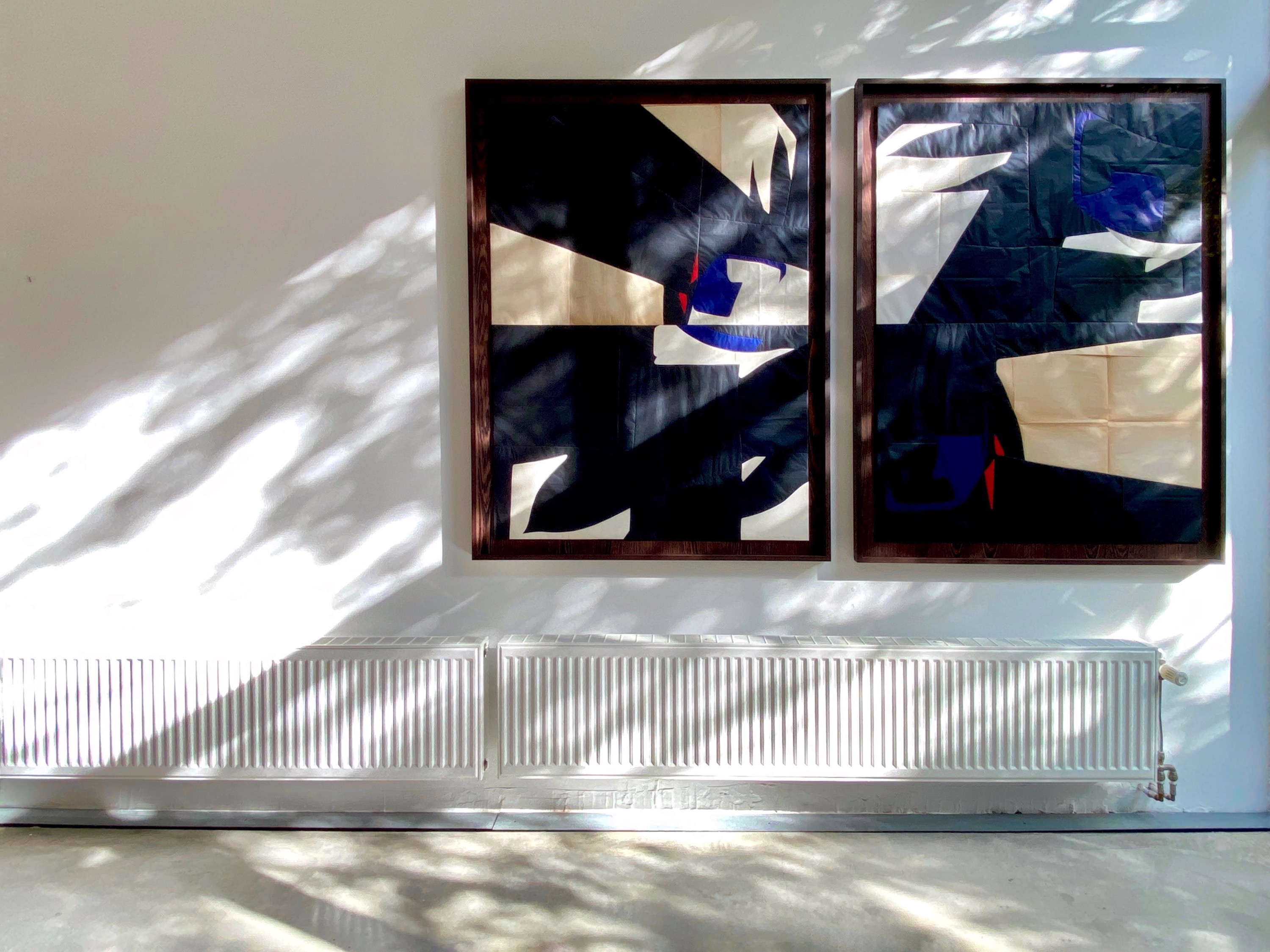 Jesse Willems, Stylobate , 2022, handgesneden collage, © Jesse Willems – ZEIT/Schönfeld Gallery