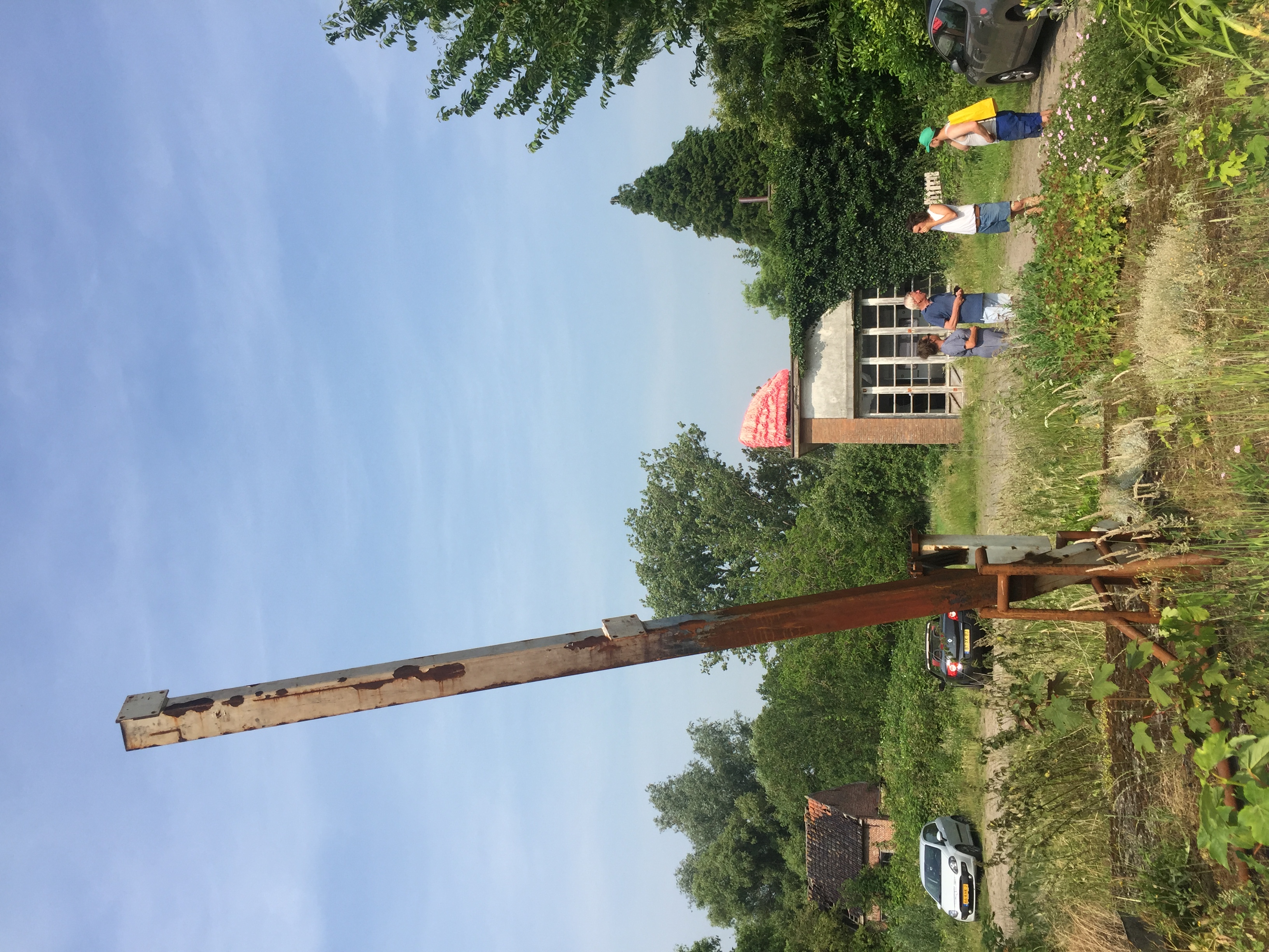 Leendert Van Accoleyen, Twee hoogtepunten, Kunstenfestival Aardenburg, 2019. – foto Hans Theys