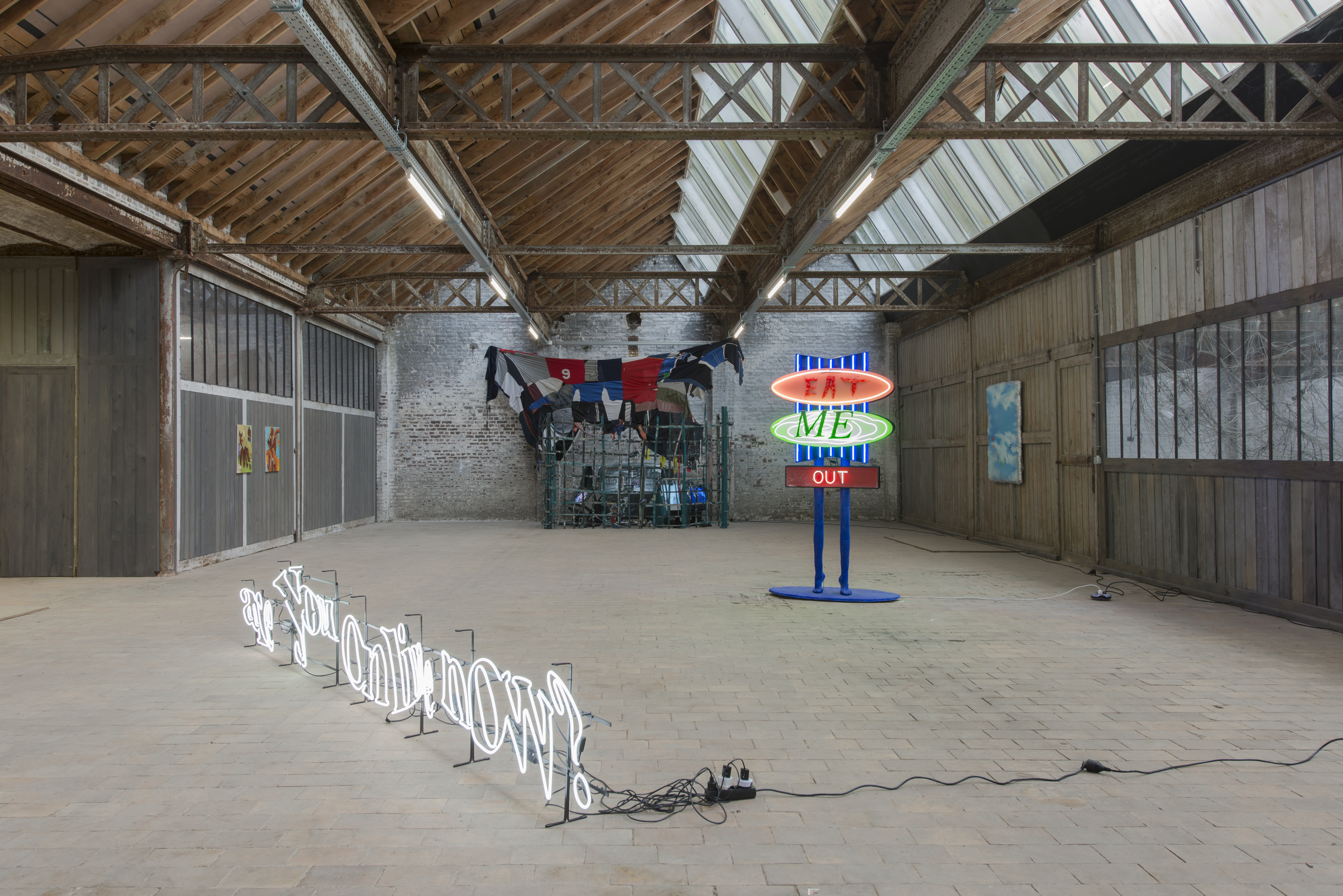 Installatiezicht ‘6 Degrees’, Liebaert Projects, Kortrijk. Foto Isabelle Arthuis