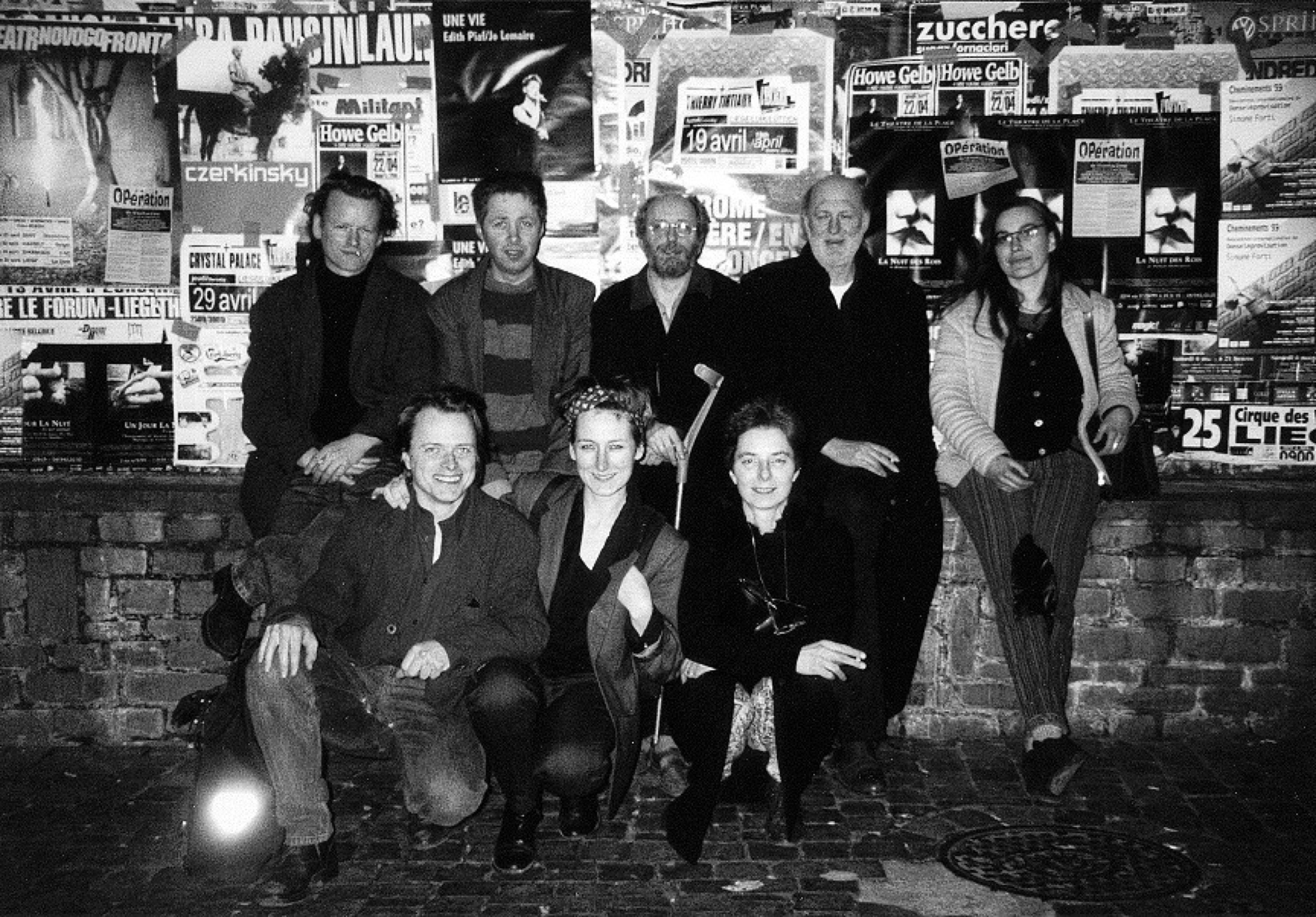 Groepsfoto NICC, datum en fotograaf onbekend