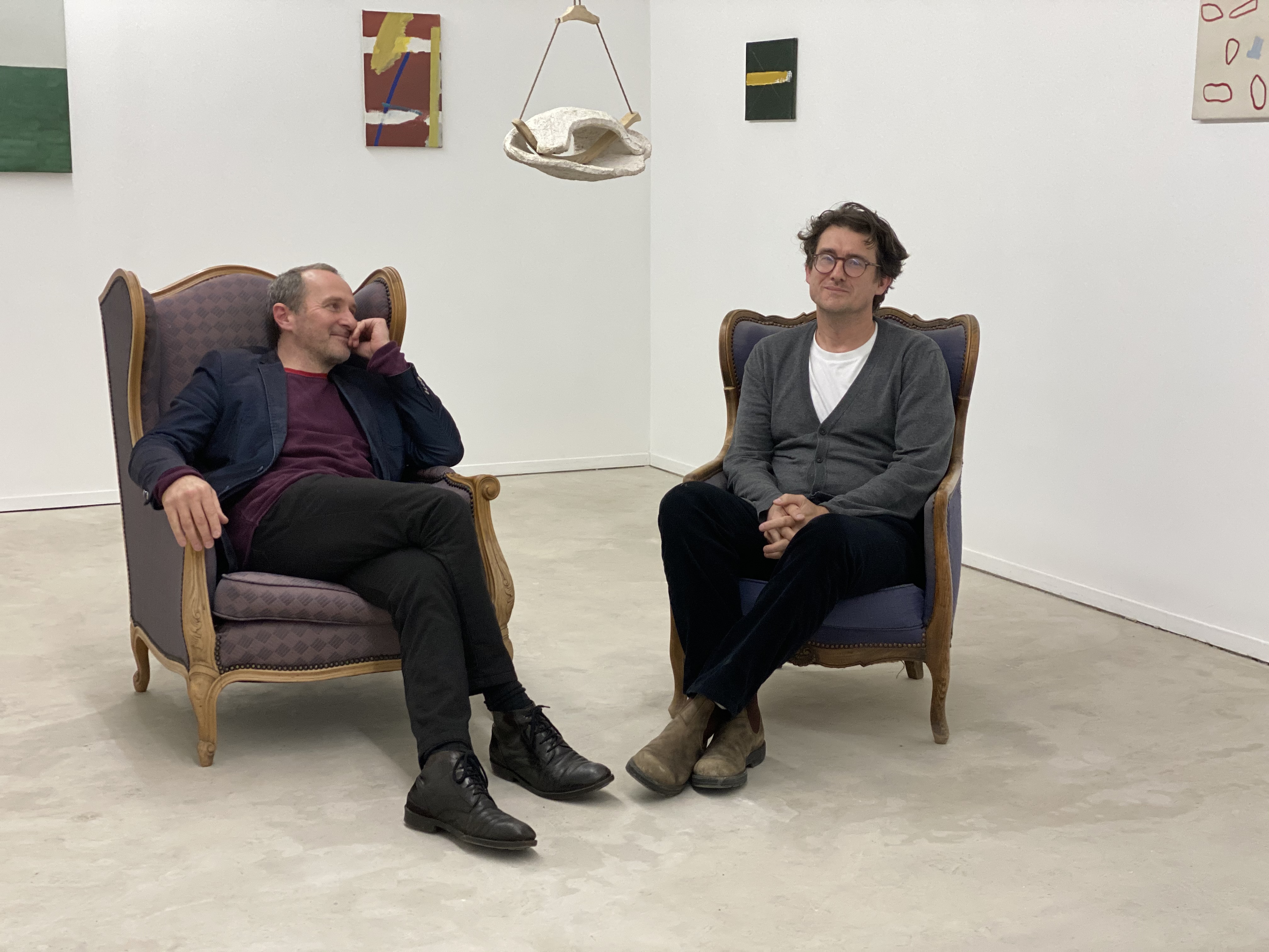 Hans Theys en Frank Maes