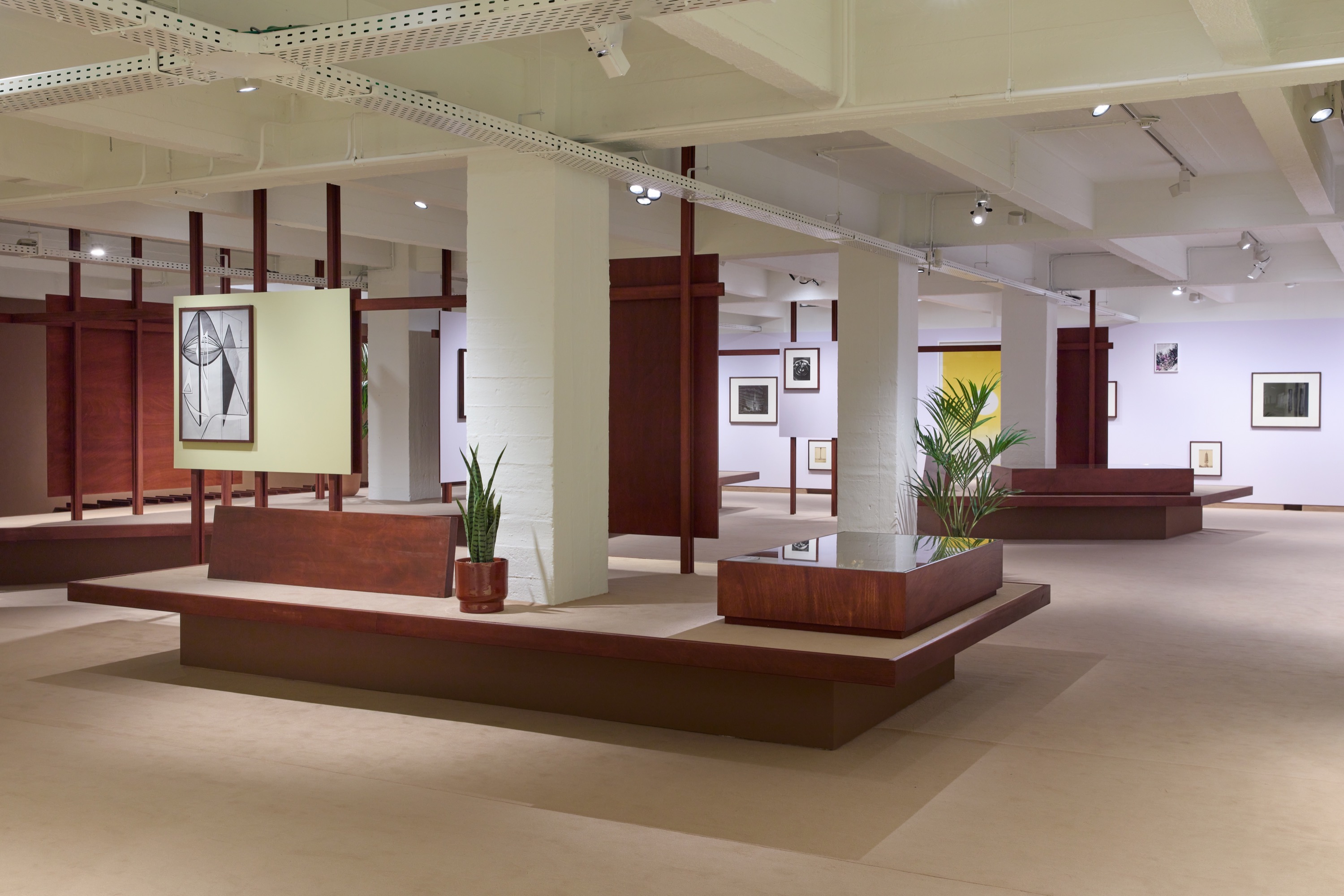 Exhibition view Grace Ndiritu Reimagines the FOMU Collection , 2023, FOMU, Antwerpen, © We document Art/ FOMU Antwerpen