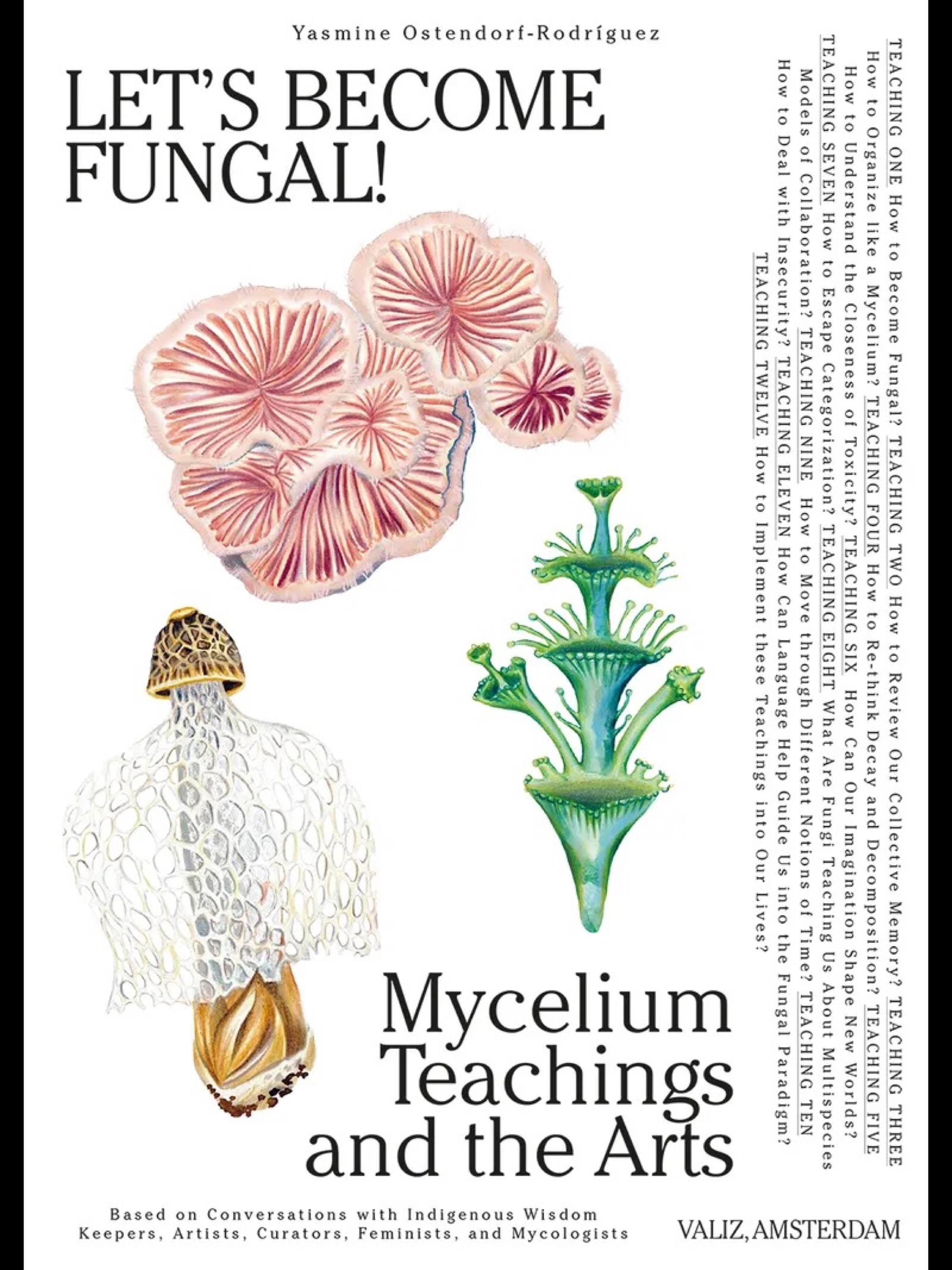 Yasmine Ostendorf-Rodríguez, Let’s Become Fungal! Mycelium Teachings and the Arts , Valiz, Amsterdam, 2023