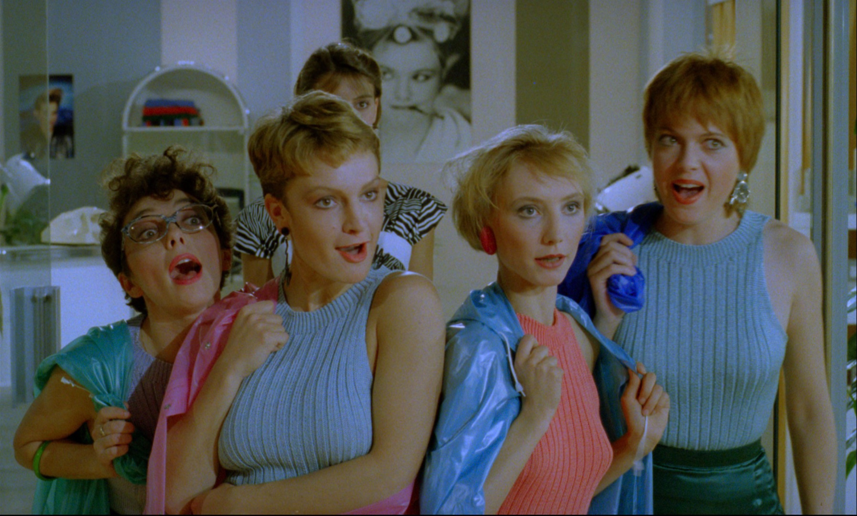 Chantal Akerman, still from Golden Eighties , 1986, courtesy Fondation Chantal Akerman