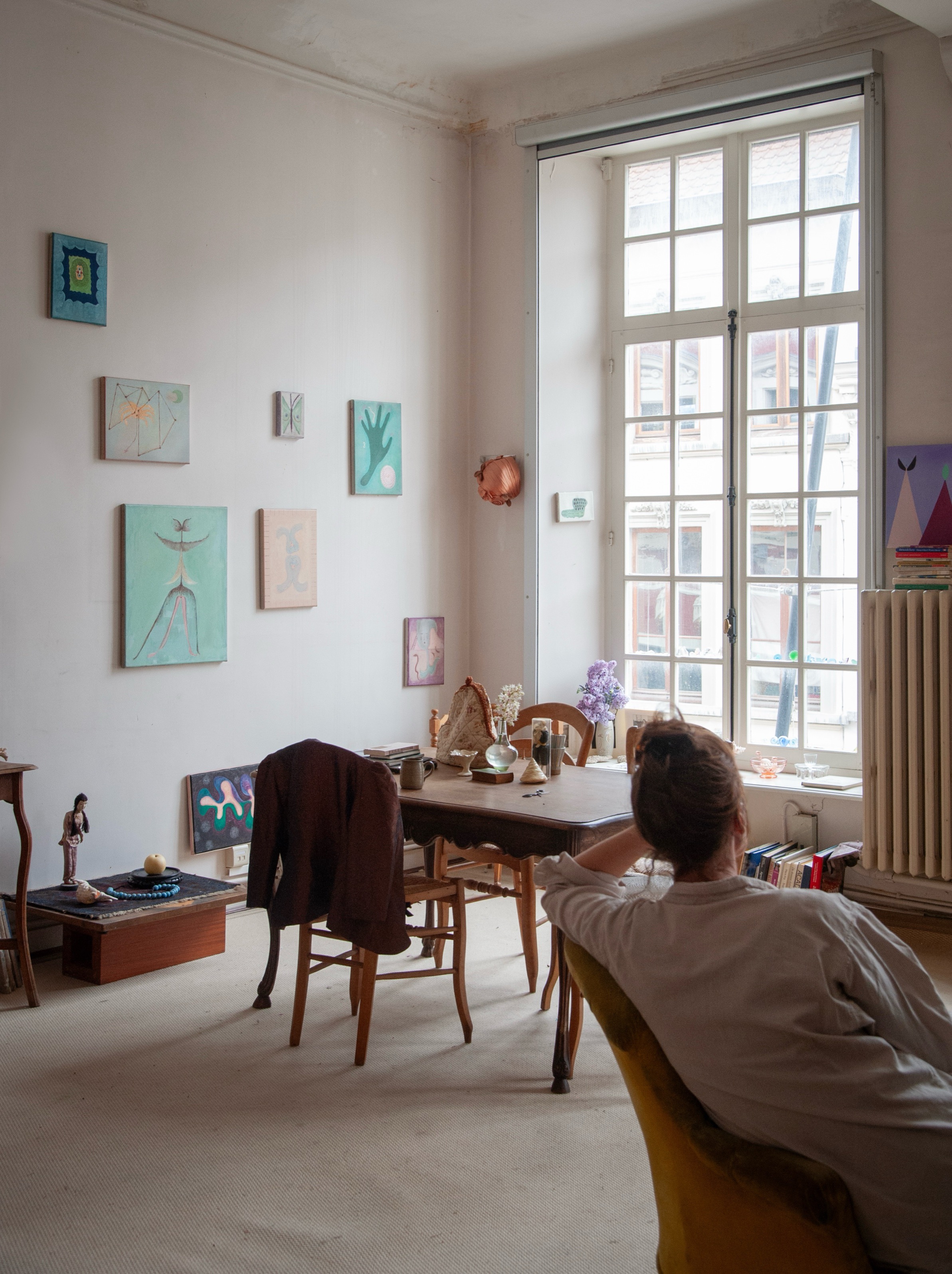 Atelierzicht Ruth van Haren Noman, foto Tom Van Hee