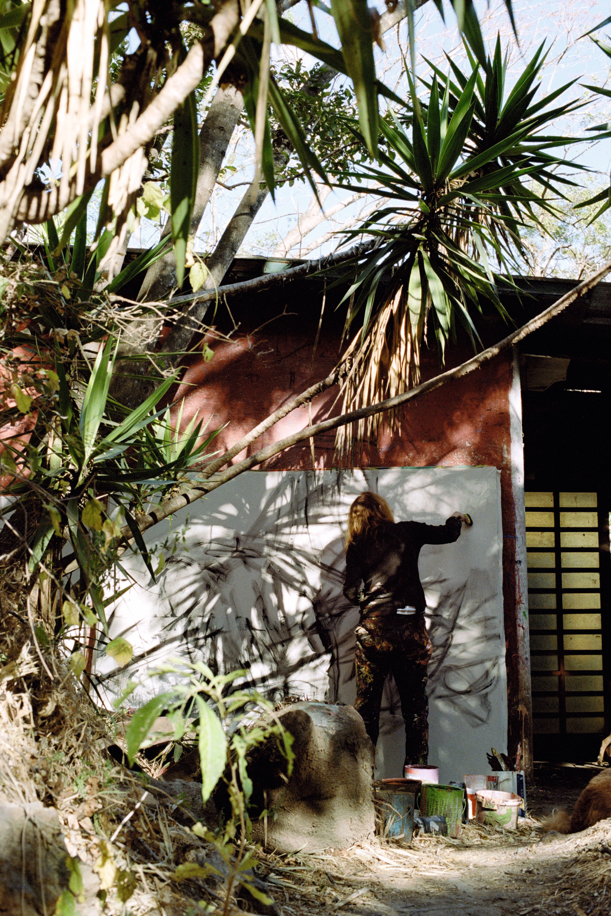 Atelier Vivian Suter. – Foto Flavio Karrer