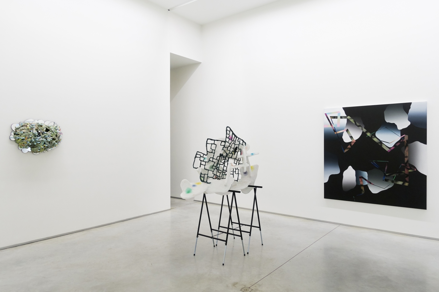 Vue de l’exposition, courtesy Alain Janssens