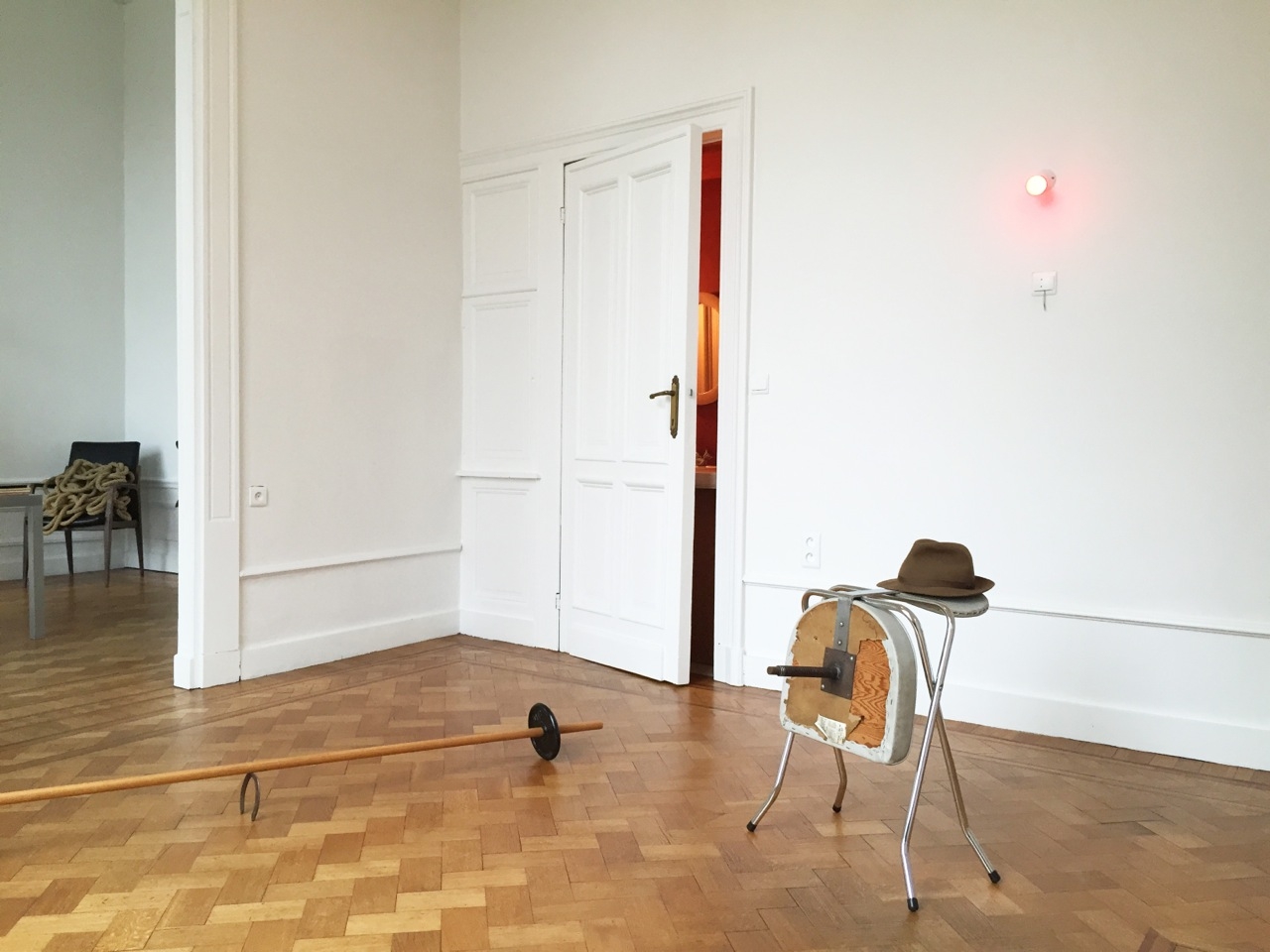 Juan Pablo Plazas & Marianne Berenhaut, Exhibition view, 2016, Bureau des Réalités, Brussels