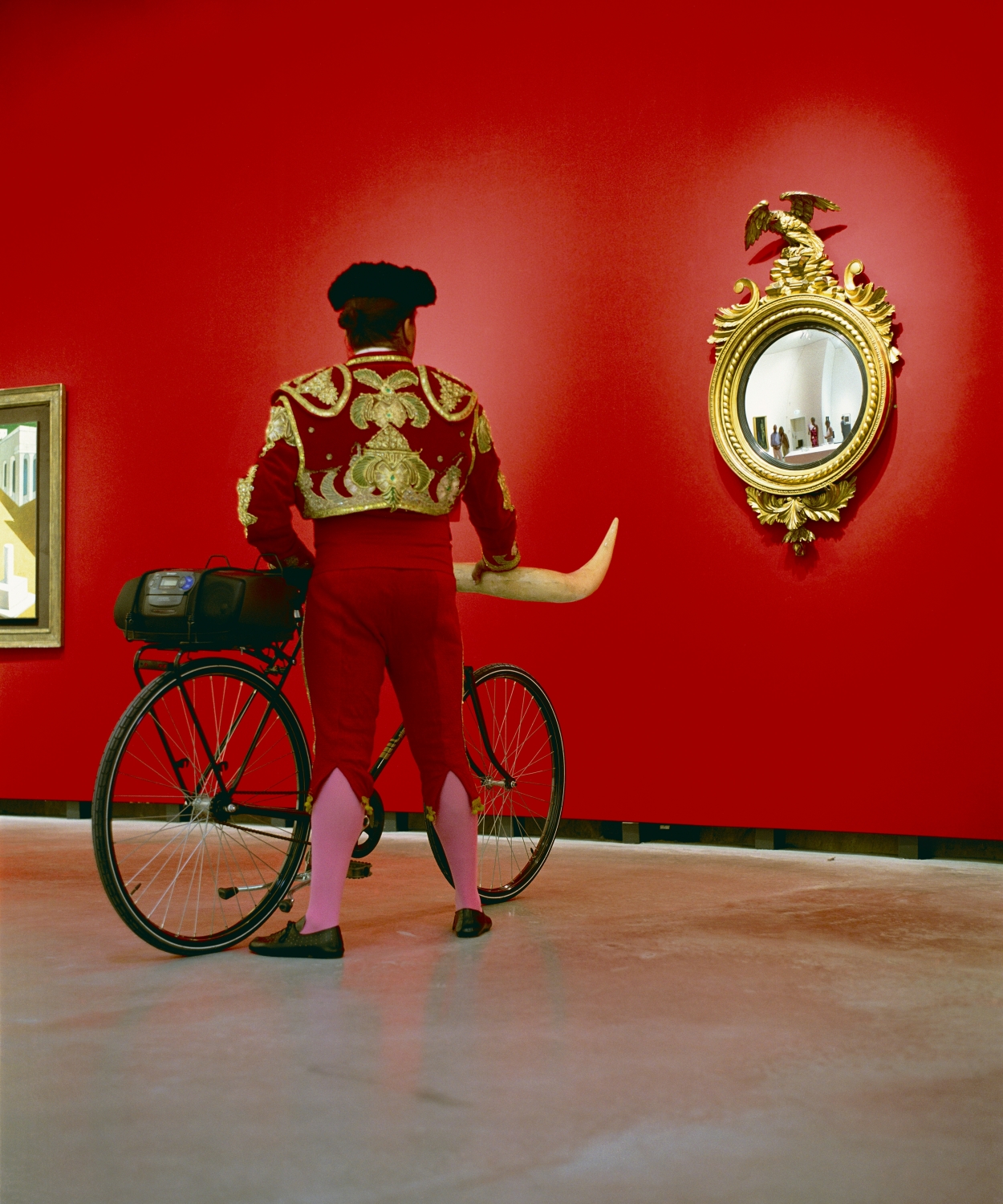 Emilio López-Menchero, ‘Torero Torpedo face à Miroir d’époque Regency de Marcel Broodthaers', 1973-2005, Private Collection