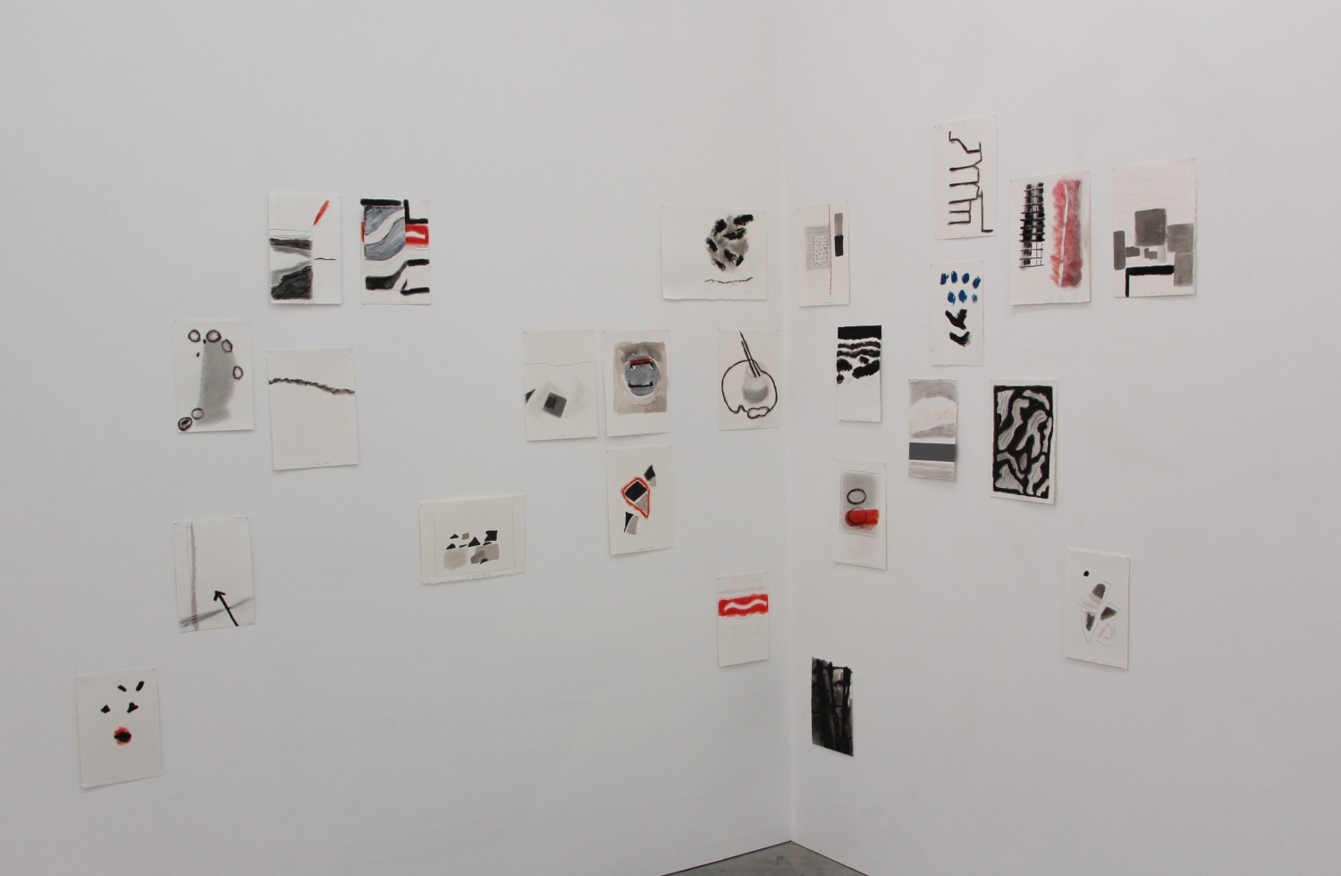 Agnes Maes, ‘Werken op papier 2000-2015’, courtesy Kristof De Clercq gallery