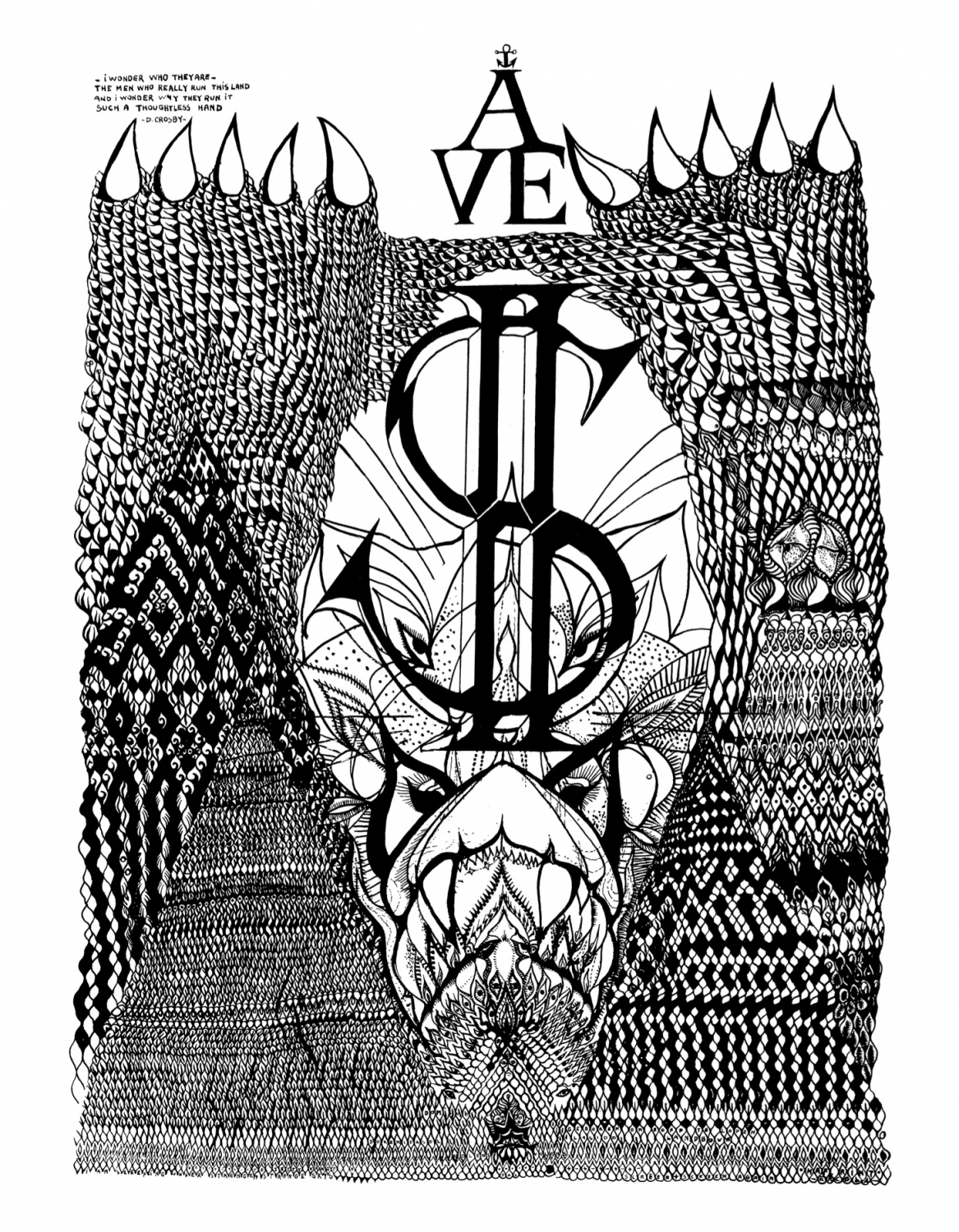 George Smits, ‘AVE Dollar’, zeefdrukposter 1971, courtesy Joanna Smits & Marceline Bertens