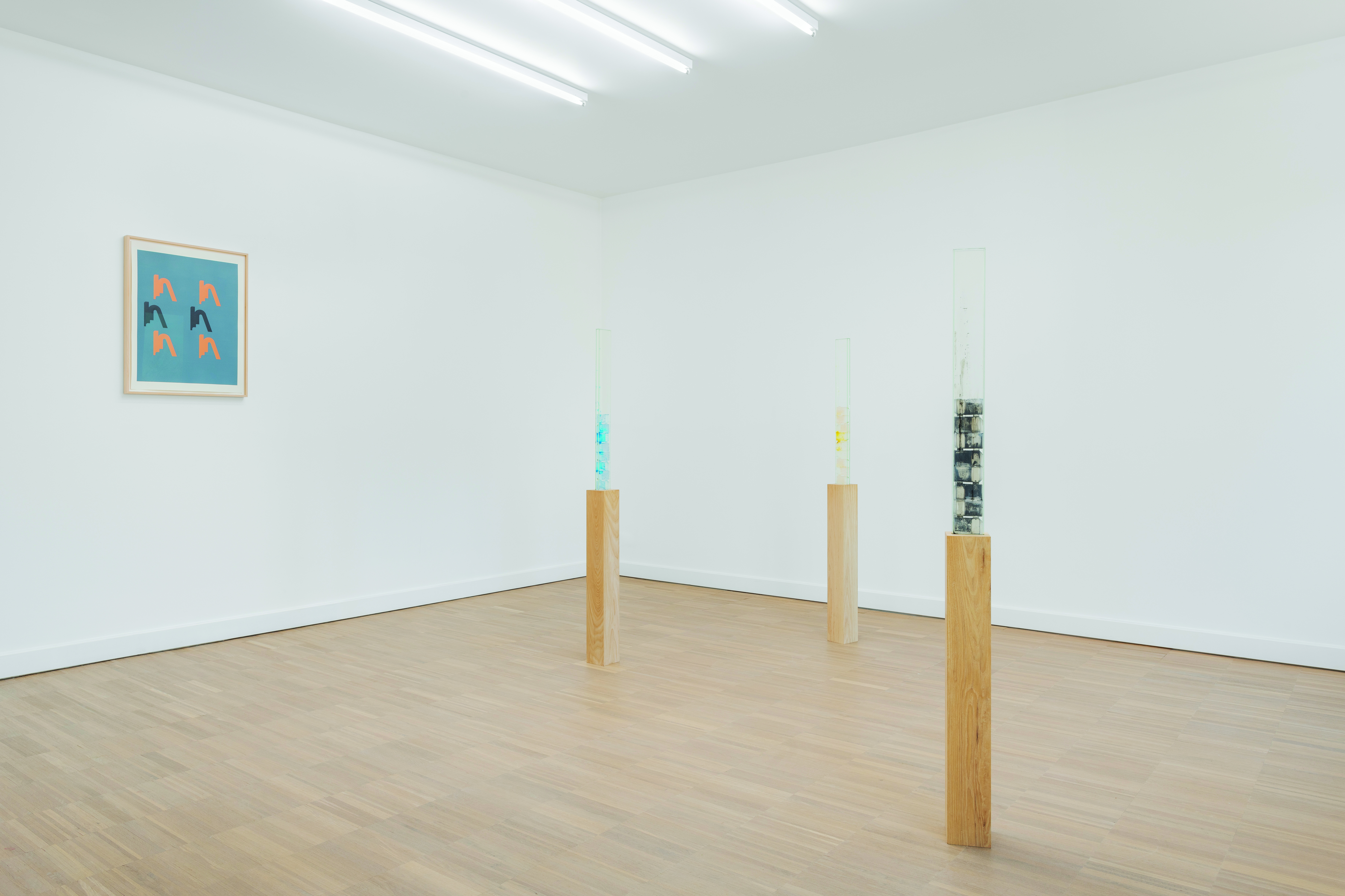 Carlos Caballero & Maria Kley, 'Time, after Time', installatiezicht in Whitehouse Gallery