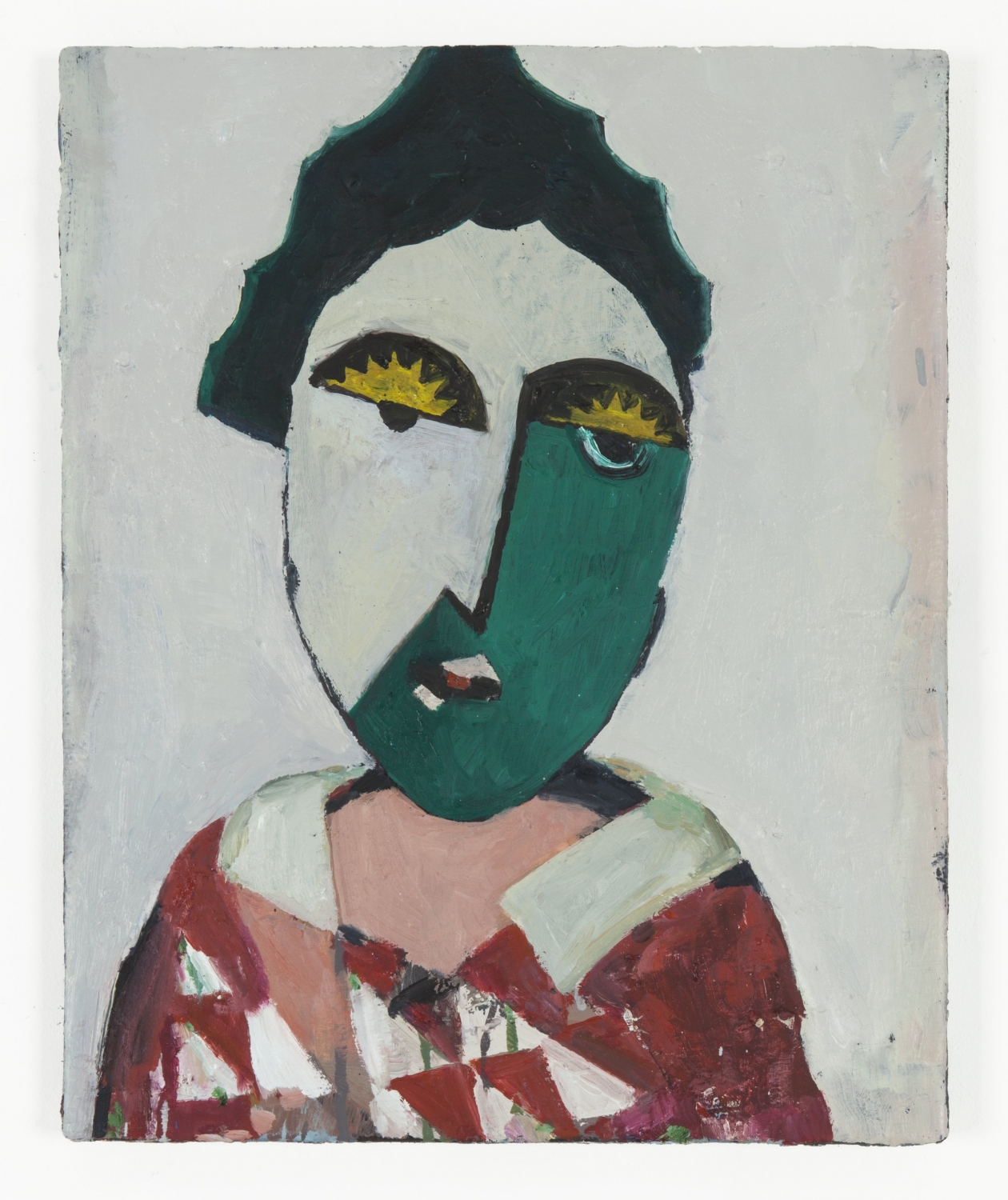 Carole Vanderlinden, ‘Geisha’, olie op doek, 41,5 x 33,5 cm. foto We Document Art