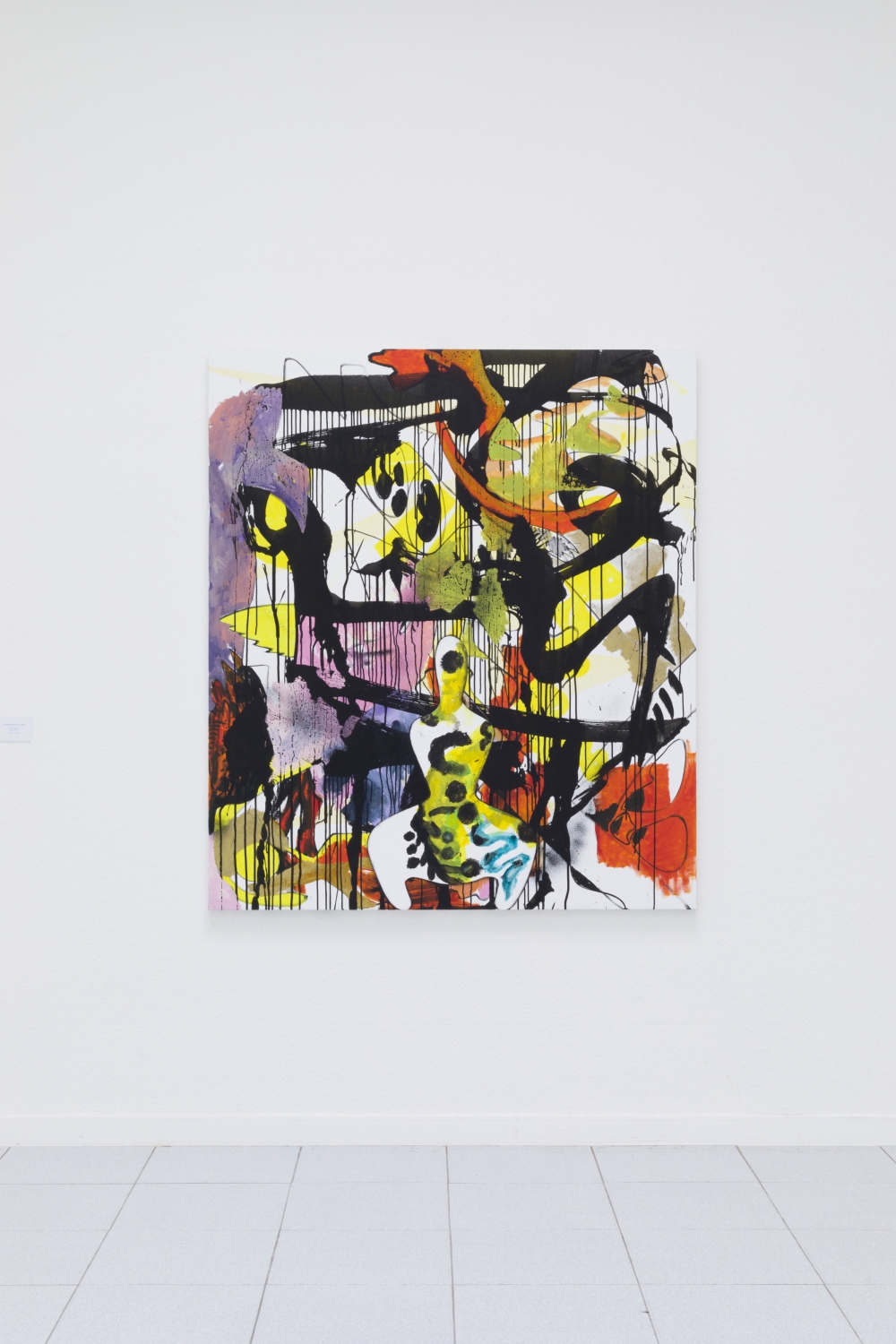 Charline von Heyl, 'The Giddy Road to Ruin', 2015, Cornelius von Heyl, Bonn, courtesy museum Dhondt-Dhaenens, foto Rik Vannevel