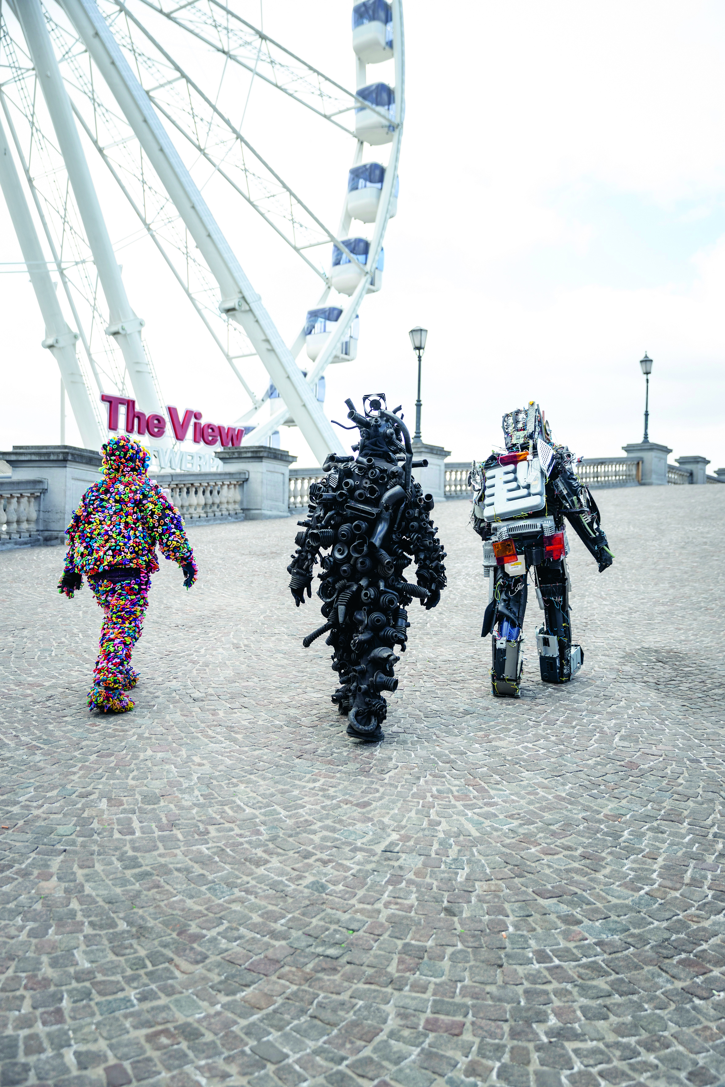 KinAct Collective, Toza kaka / On est (encore) là , 2021, – © KinAct Collective en Noud Wijnants, foto Ans Brys