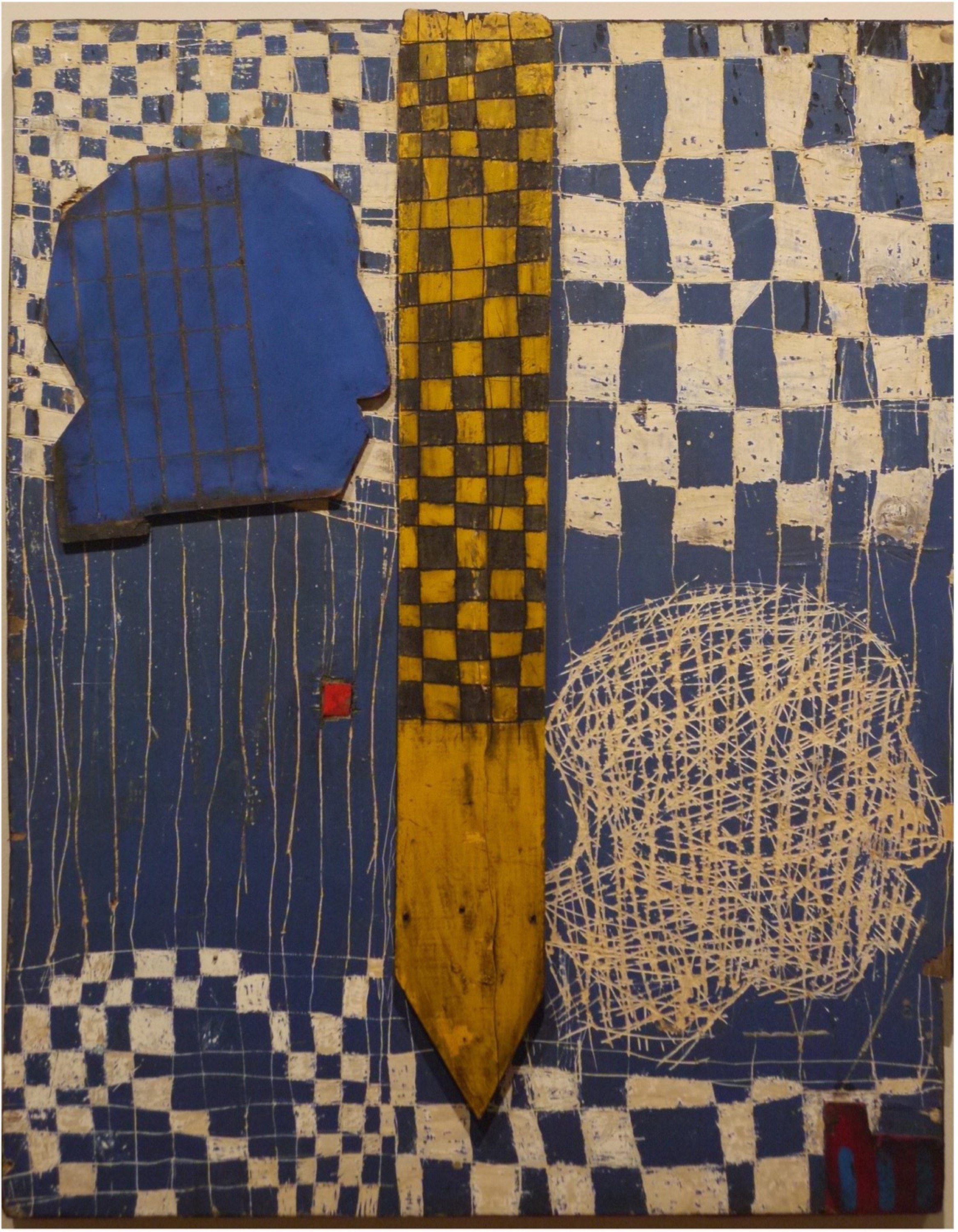 Eltayeb Dawelbait, Integrity , 2022, 114 x 90 x 7cm, courtesy Rahiem Shadad and Downtown Gallery, © Eltayeb Dawelbait, foto Michelle Mlati