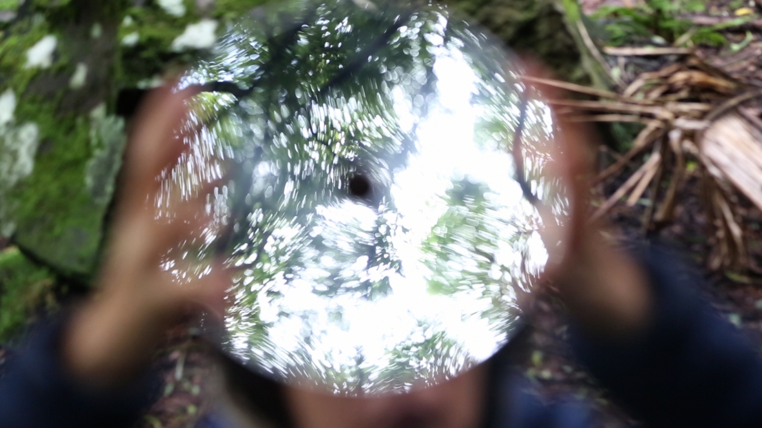 Marta Wengorovius, ‘Olho #1’, 2005, activatie in Furnas, São Miguel, foto Gilles Delmas