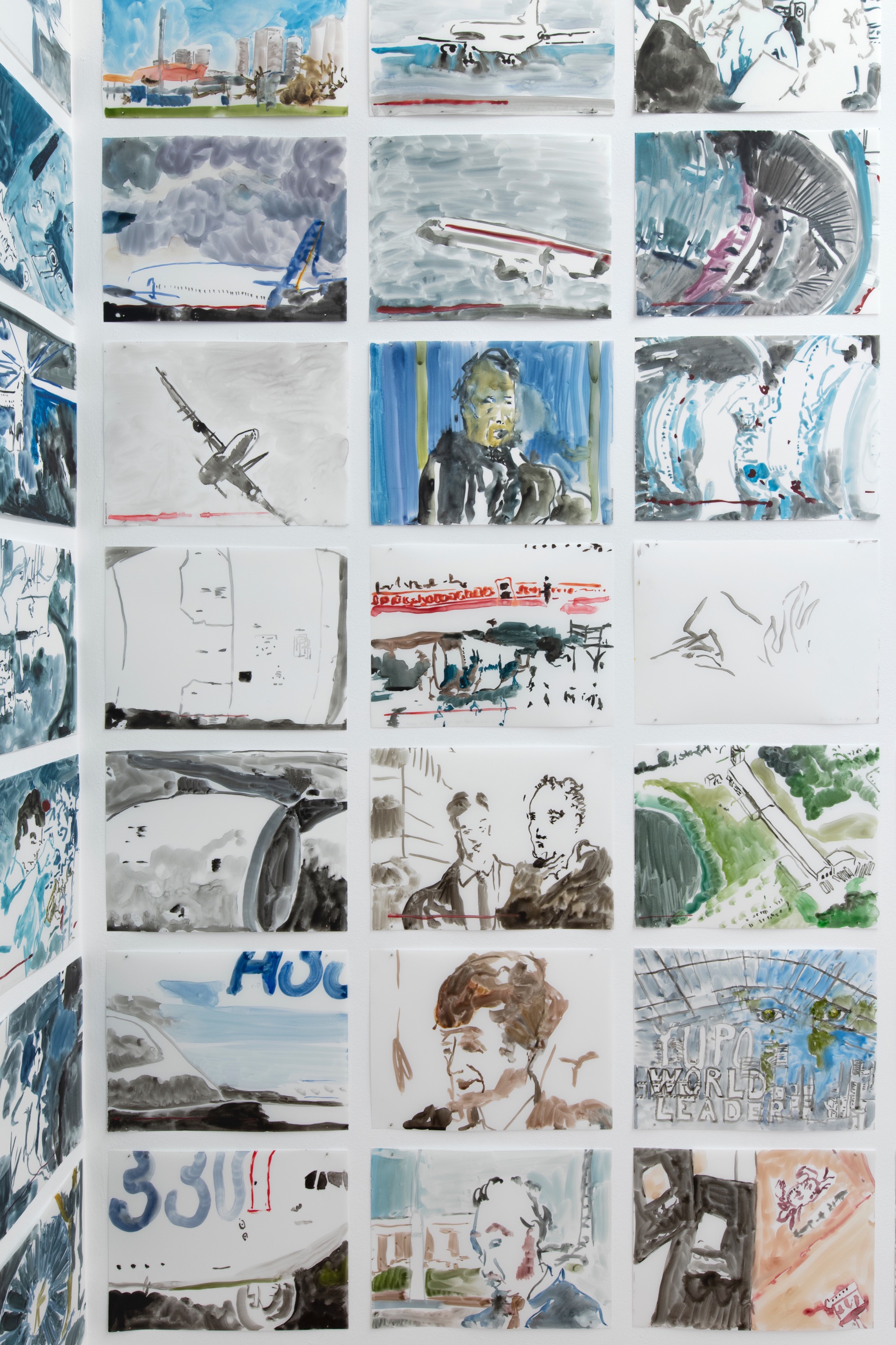 Installatiezicht Emmanuelle Quertain, My Address, 2023