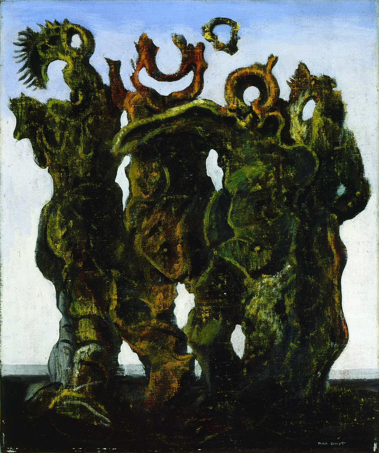 Max Ernst, ‘Sie sind zu lange im Wald geblieben’, vers 1926, courtesy ADAGP Paris 2016