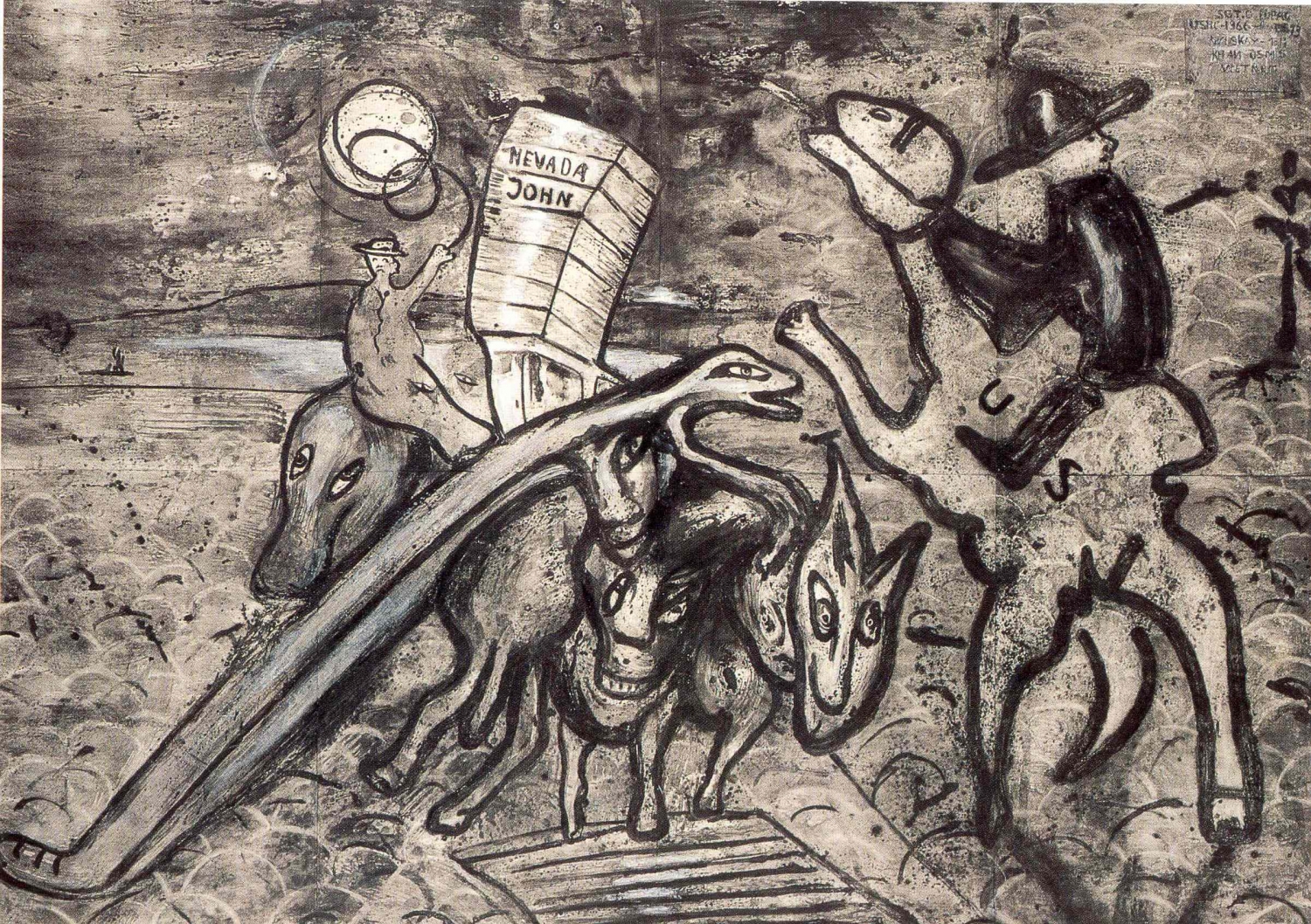 Fred Bervoets, 'Nevada John', Courtesy Gemeente Zwijndrecht, Schenking Exxon Mobil