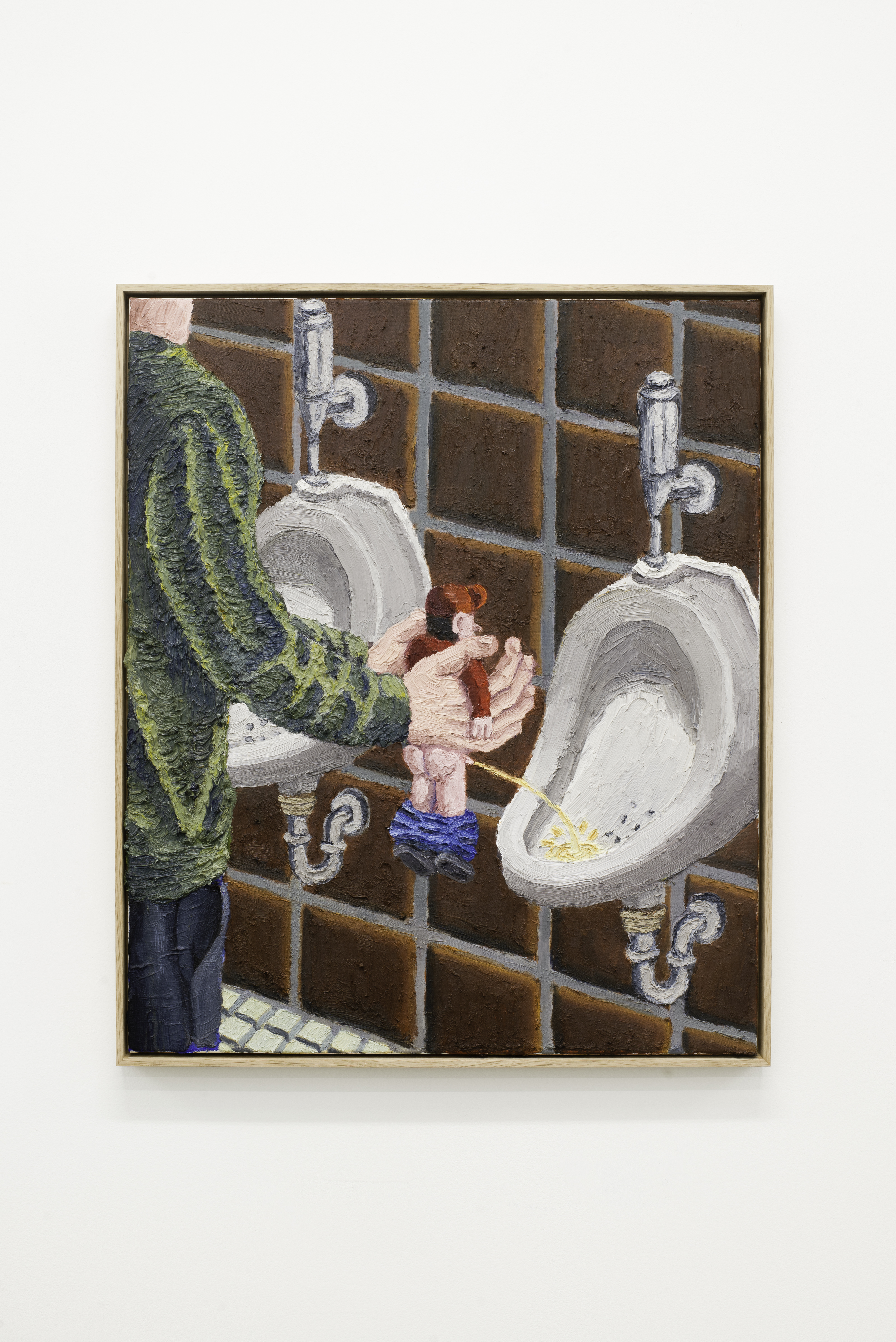 Floris Van Look, Marcel’s First Memory, 2020, olieverf op doek. Courtesy KETELEER GALLERY, – foto Denis Decaluwé