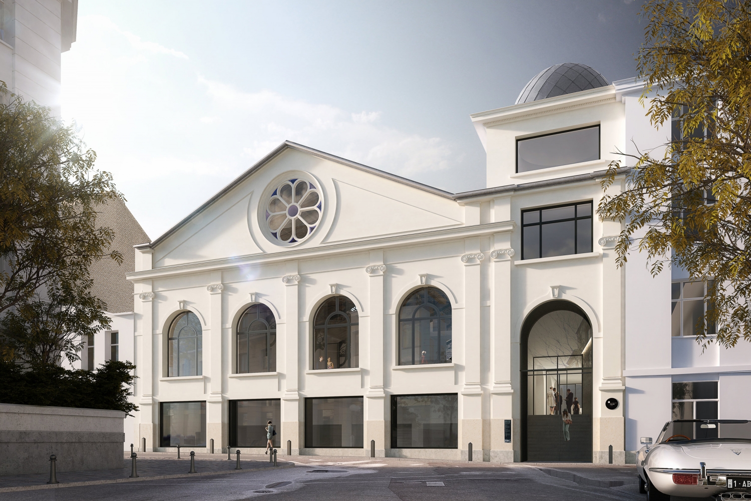 © Tanguy Aumont – AIRSTUDIO / La Pattinoire royale