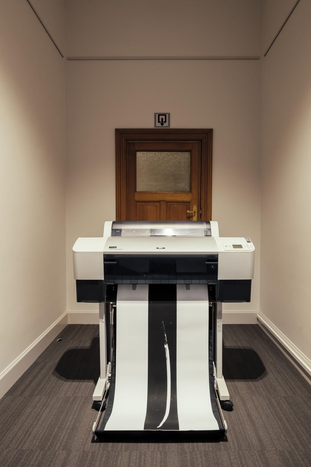 Thomas Min, ‘Backdrop’, 2015, Epson Stylus DX7400, B&W print, courtesy of the artist