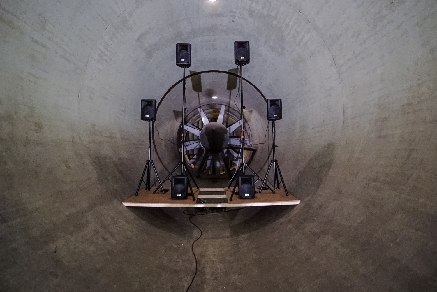 Haseeb Ahmed, 'WindEgg - Acoustic Vortex' Courtesy Harlan Levey Projects, Bruxelles