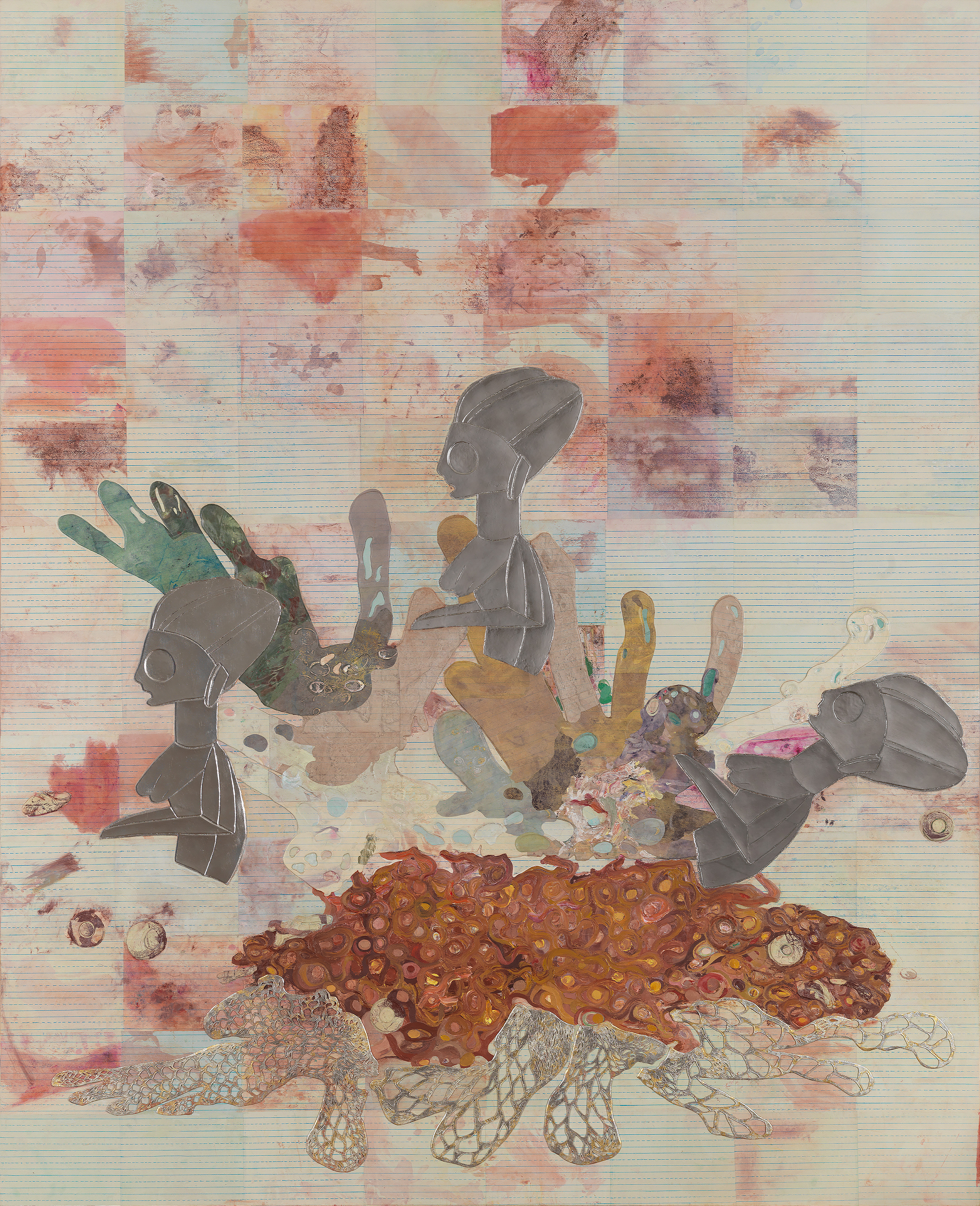 Ellen Gallagher, Ecstatic Draught of Fishes , 2021, © Ellen Gallagher