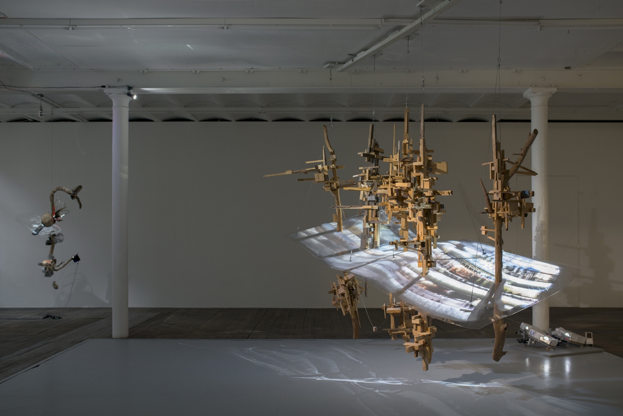 Jakub Nepraš, ‘Natural Selection’, 2015, installatiezicht, courtesy Waldburger Wouters, Brussel