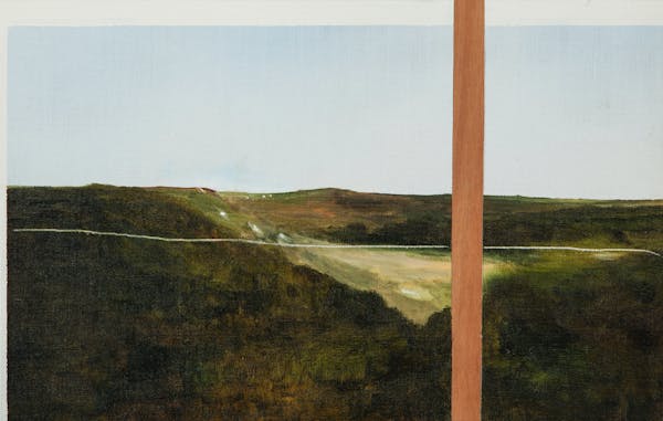 Jean-Marie Bytebier, Regenerated , 2014, acrylverf op hout, 40 x 60 cm, foto Karel Moortgaat