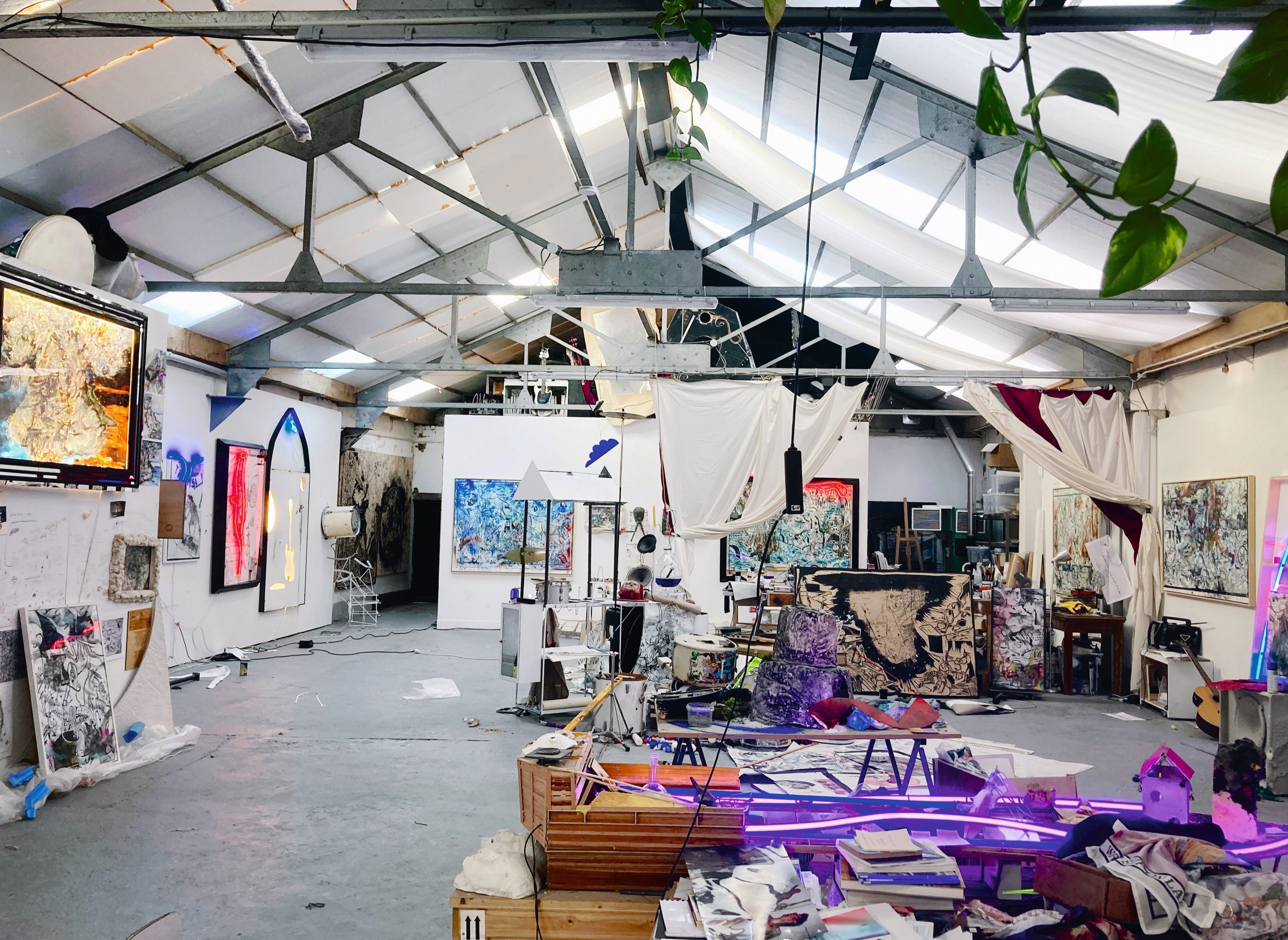 Atelier Joris Van de Moortel in Hoboken. – Courtesy Joris Van de Moortel