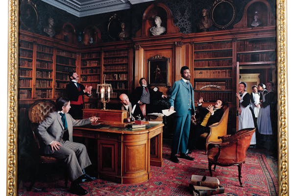 Yinka Shonibare, Diary of a Victorian Dandy 14:00 hours , 1998, courtesy of the artist