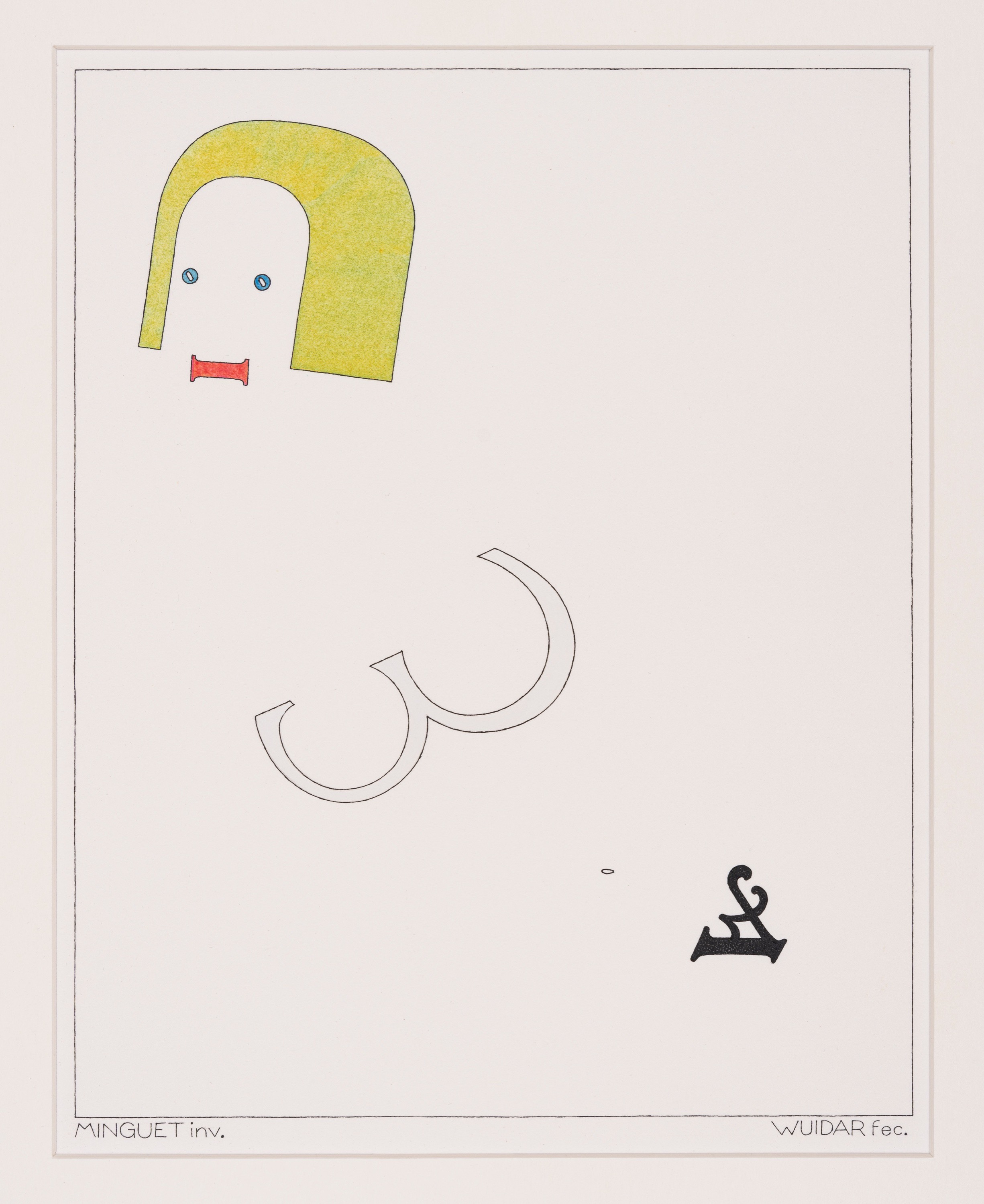 Léon Wuidar, AEIOU , 1980s, courtesy de kunstenaar en rodolphe janssen, Brussels, foto © Hugard & Vanoverschelde