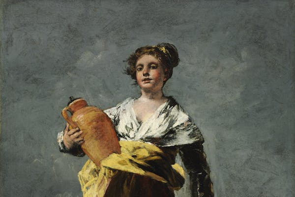 Francisco de Goya, La Aguadora , 1809-1812, olieverf op doek, 68,7 x 50,5 cm, Budapest, Szépművészeti Múzeum / Museum of Fine Arts – © foto Szépművészeti Múzeum / Museum of Fine Arts, Budapest, 2021