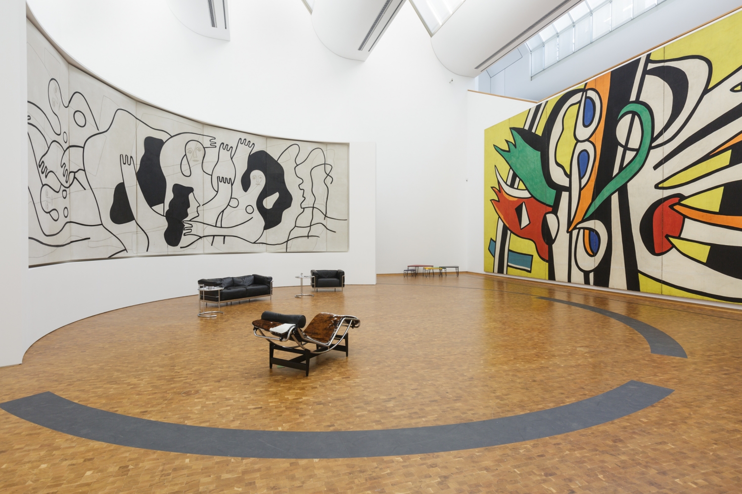 Fernand Léger, Installation view, 2016, courtesy Painting in Space Museum Ludwig, foto Rheinisches Bildarchiv Köln/Britta Schlier