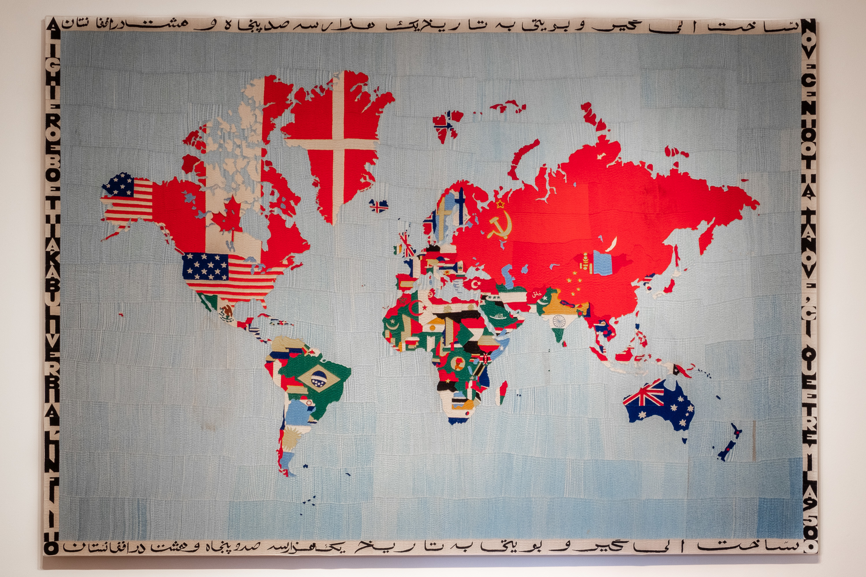 Alighiero Boetti, 'Mappa', 1979. Foto © Thibault De Schepper