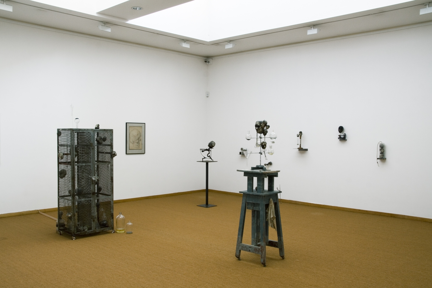 Installatiezicht 'Kabinetten Felix De Boeck': Sofie Muller, 'Psychonomics', 2014. Courtesy FeliXart Museum, Drogenbos