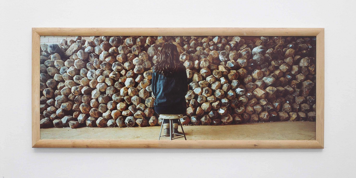 Marina Abramović, ‘Waiting for an idea’, 1991, courtesy Marina Abramović en S.M.A.K. Gent, foto Dirk Pauwels, copyright SABAM Belgium 2016