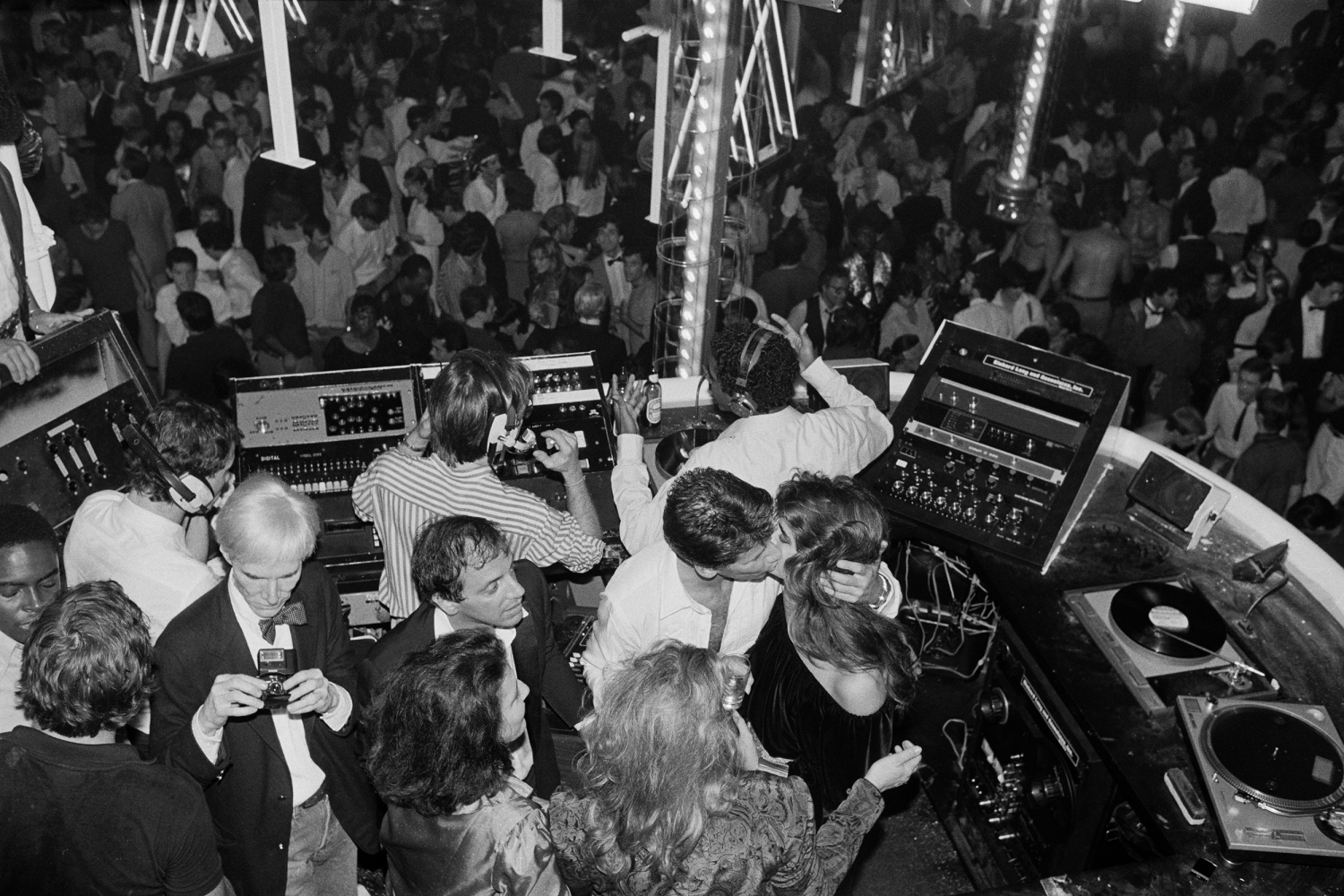 Calvin Klein Party at Studio 54, 1978 © Hasse Persson