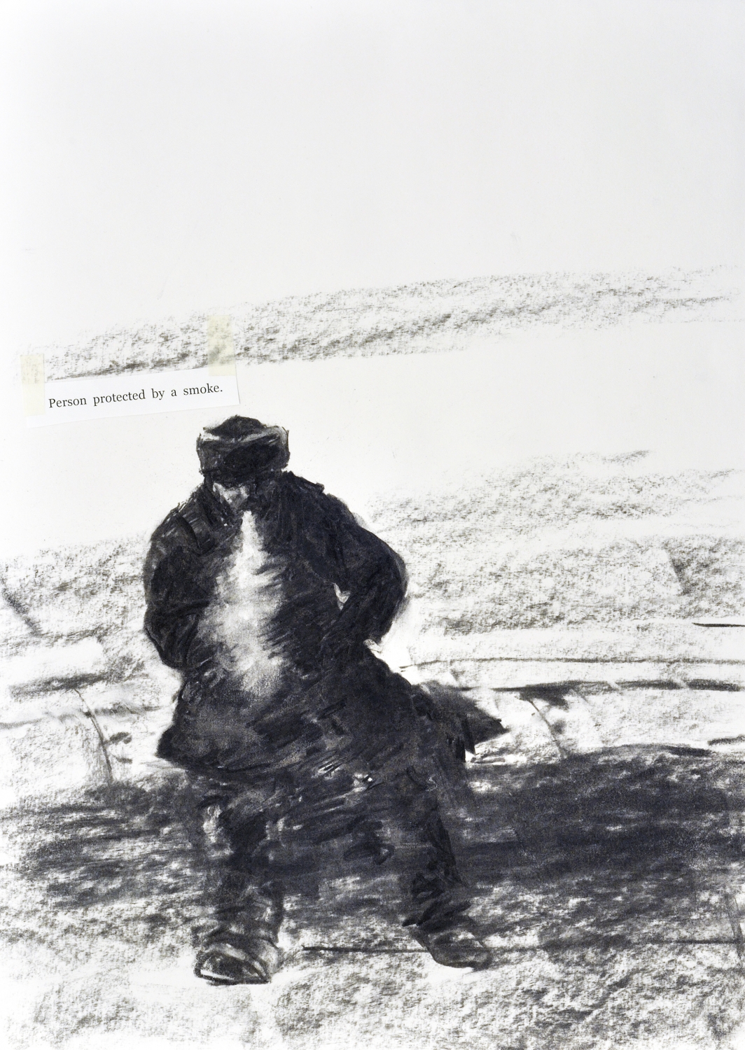 Olga Chernysheva, ‘Untitled, Person Protected by Smoke’, 2012, courtesy collection Irina and Maris Vitols, Riga