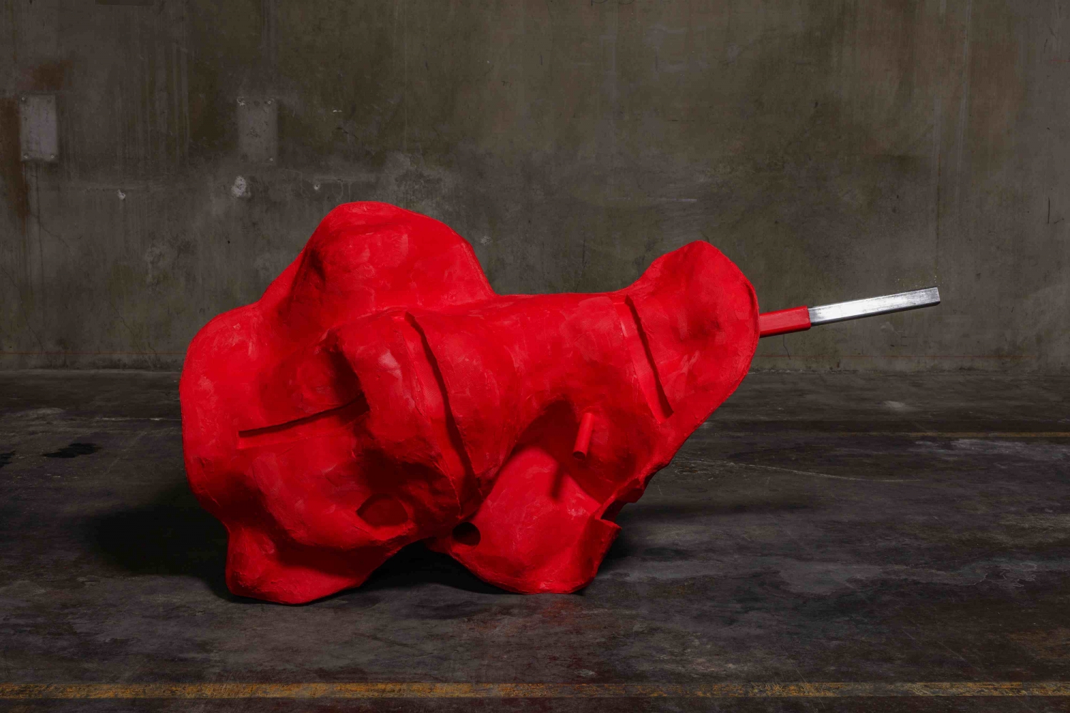 Paul McCarthy, ‘White Snow Head Core’, 2016, foto Fredrik Nilsen