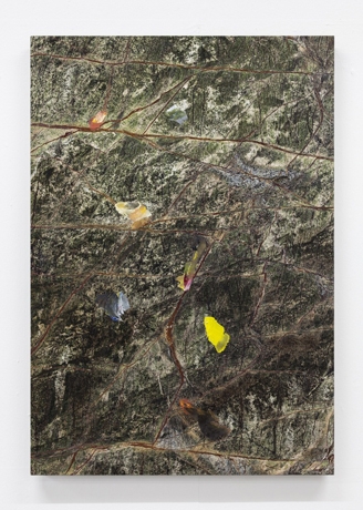 Pieter Vermeersch, 'Untitled', 2014, oil on marble, 91 x 63 cm, courtesy Carl Freedman Gallery