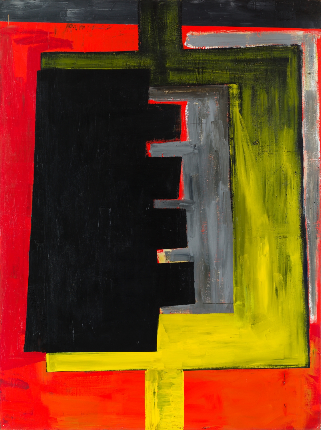 Ingrid Castelein, ‘De stad’, 1987, 200 x 150 cm. Courtesy Galerie Jan Dhaese, Gent