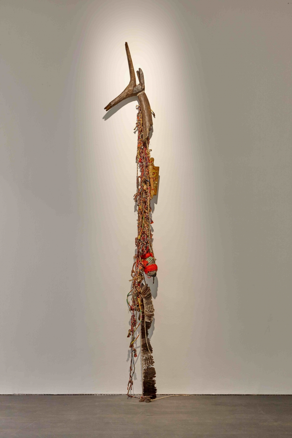 Michael Buthe, ‘Boulli Afrikaa’, 1972, private collection, courtesy Alexander and Bonin, New York