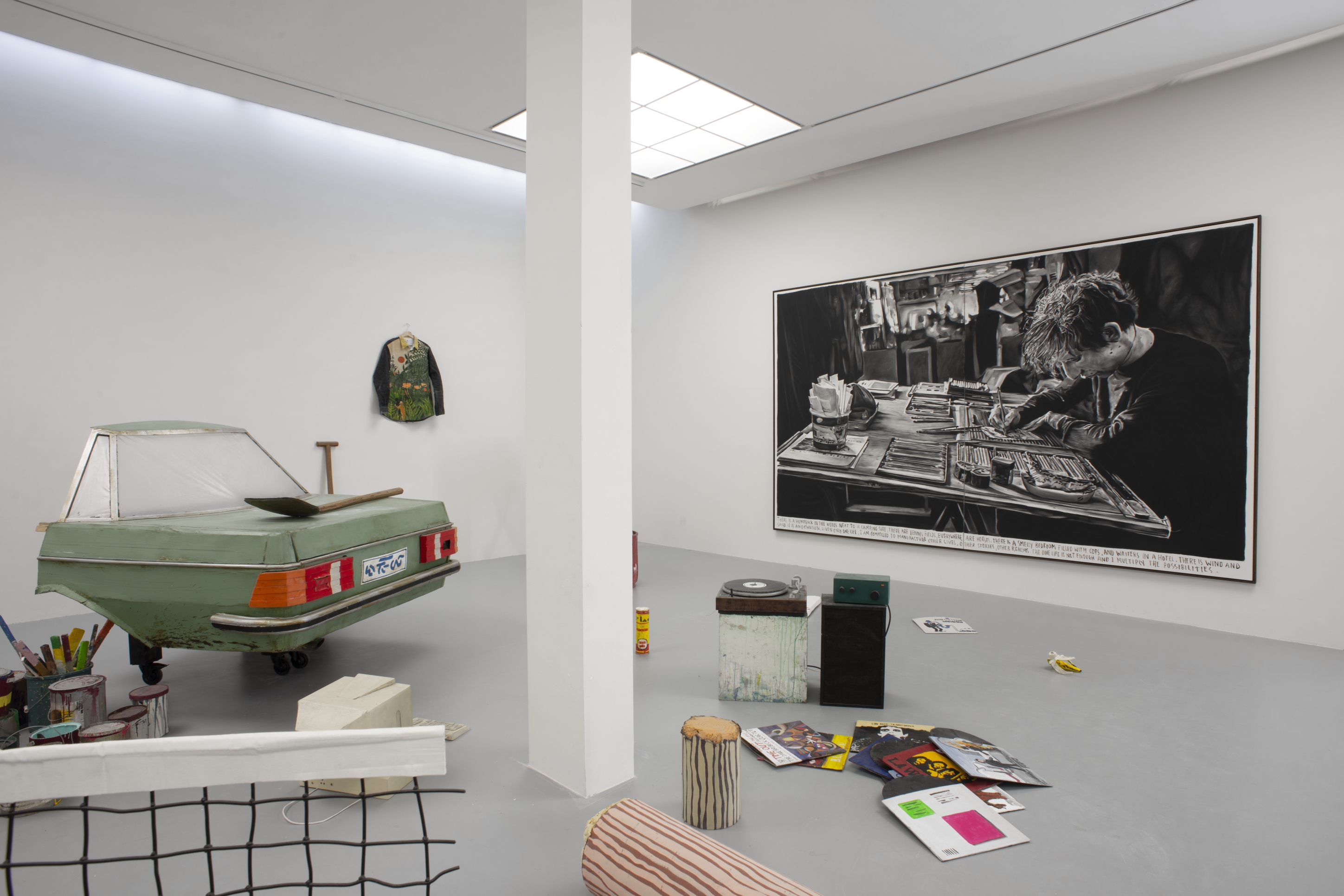 Rinus Van de Velde, ‘Given only one life,…’, 2019. – Courtesy Tim Van Laere Gallery, Antwerp.