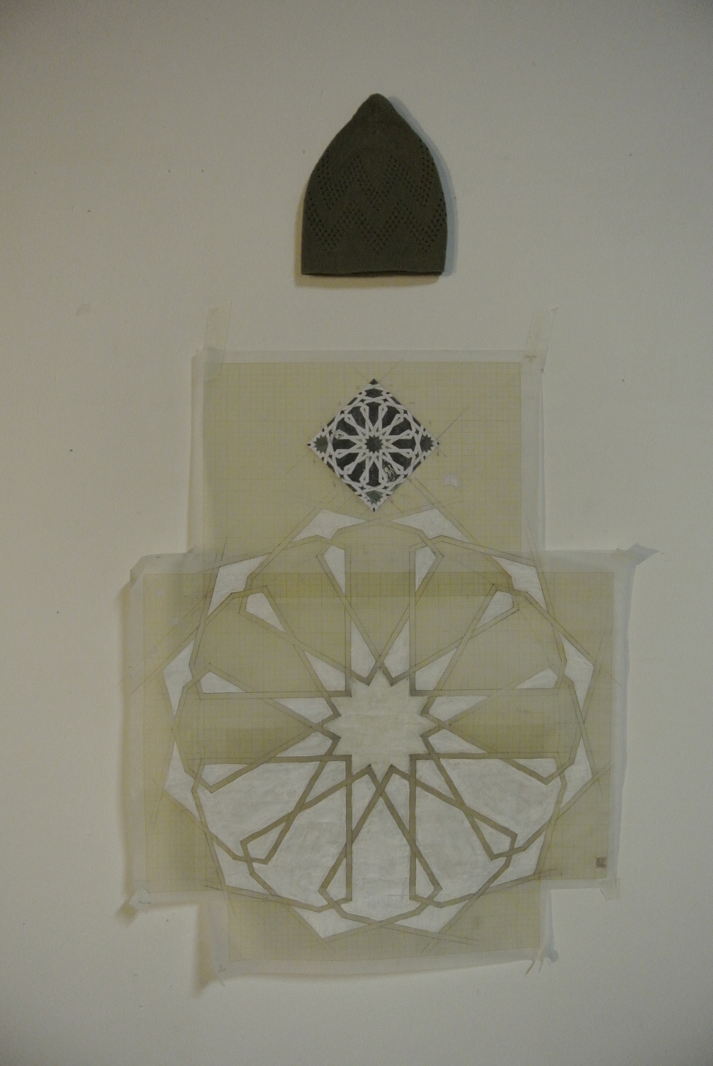 Sam Eggermont, detail uit de tentoonstelling ‘Center and Periphery’