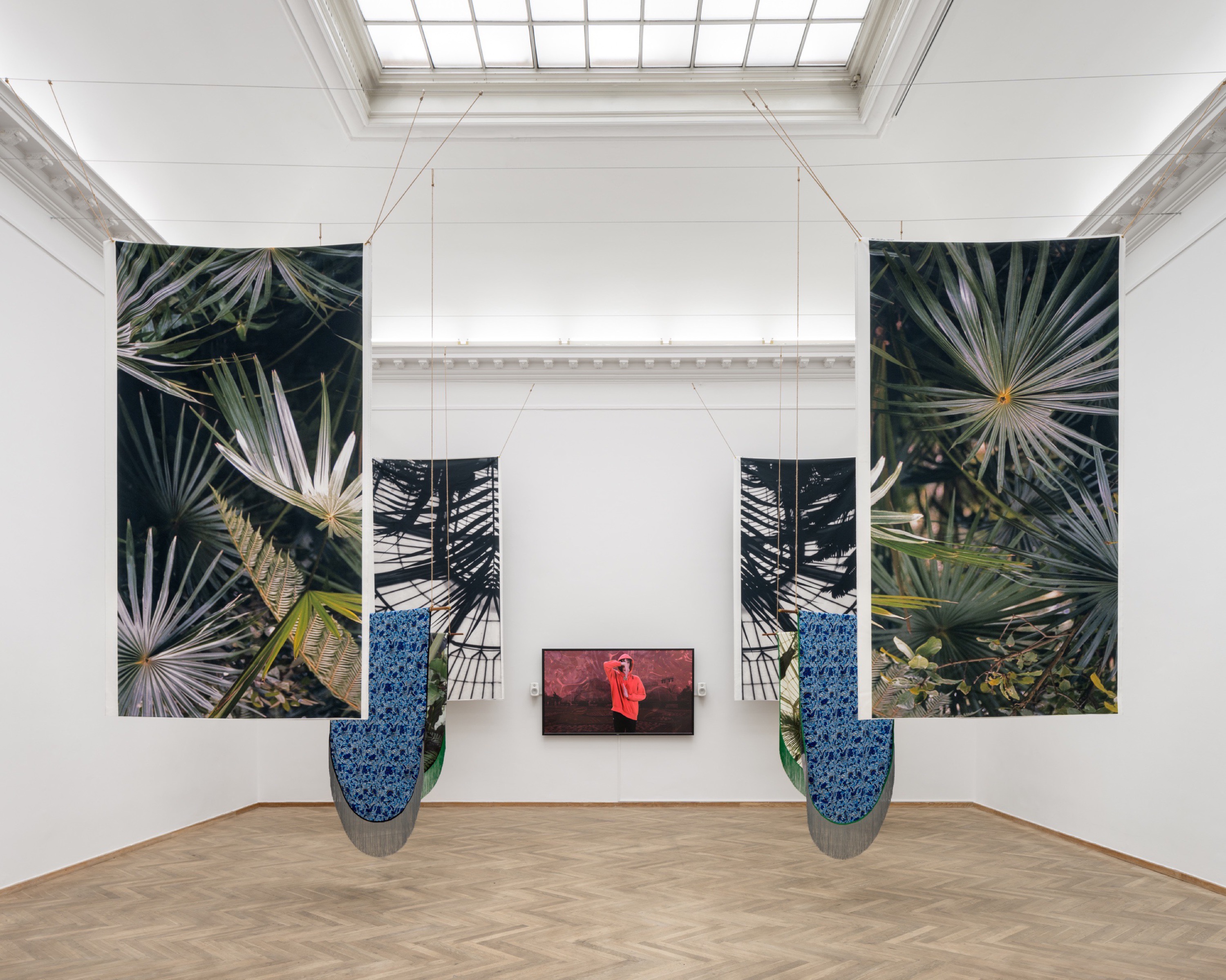 Installation view ‘Seeds and Souls’, Kunsthal Charlottenborg, 2023–2024, courtesy Shiraz Bayjoo, photo David Stjernholm