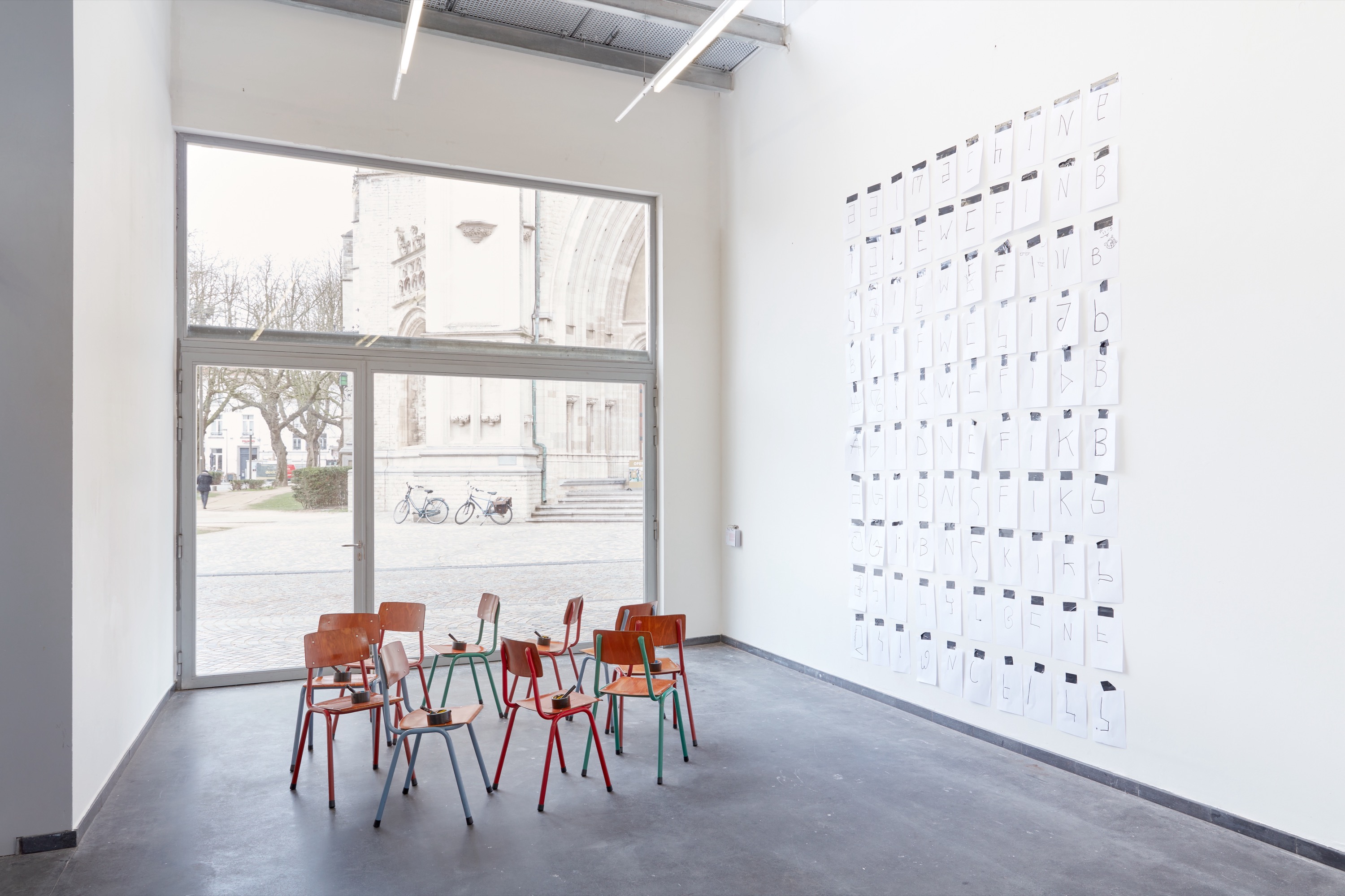 Lieven Segers, Drawing behind your Back , 2023, foto Ben Van den Berghe